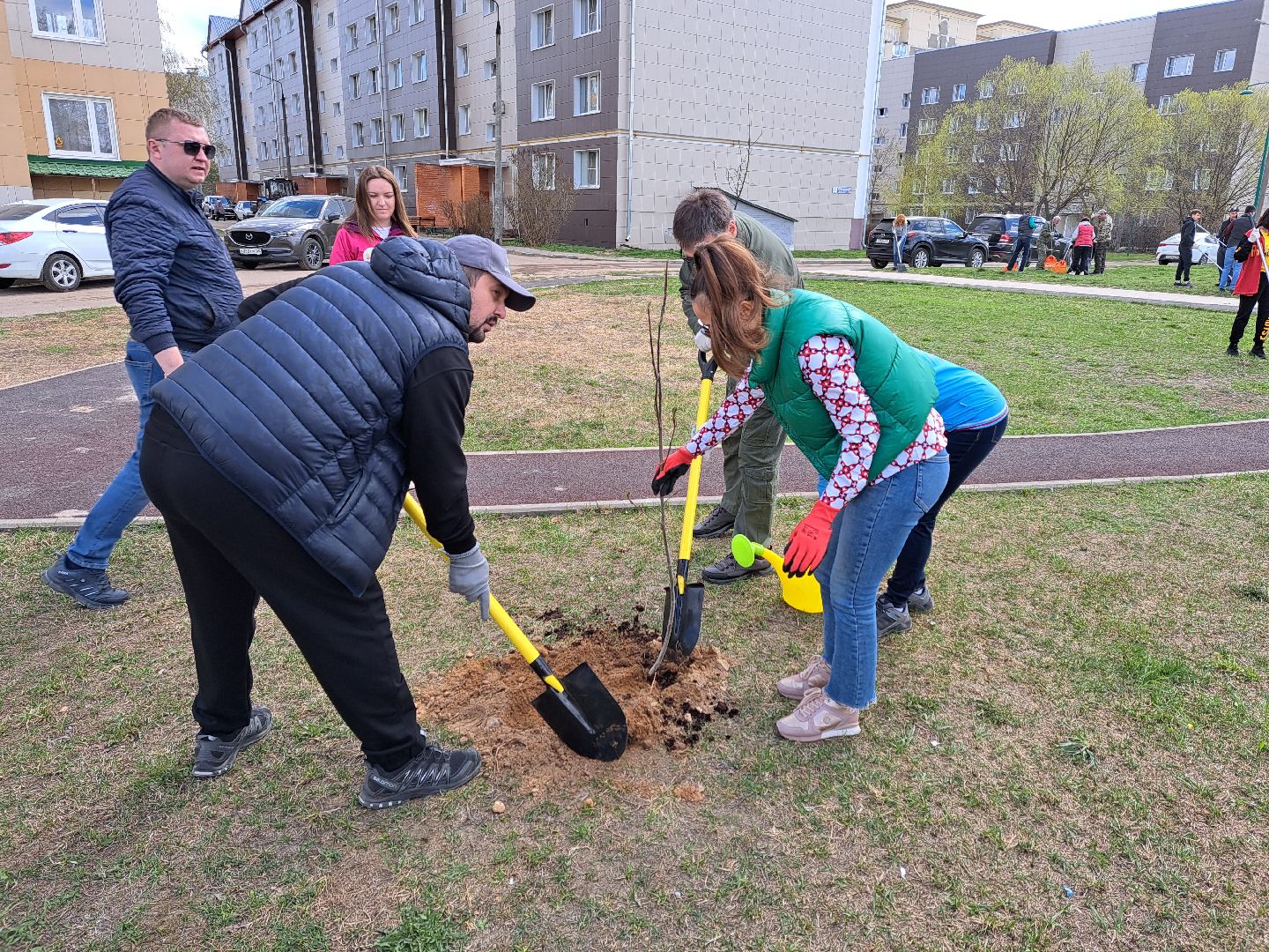 Рузский городской округ, благоустройство, сквер, парк, субботник, месячник благоустройства, уборка территорий