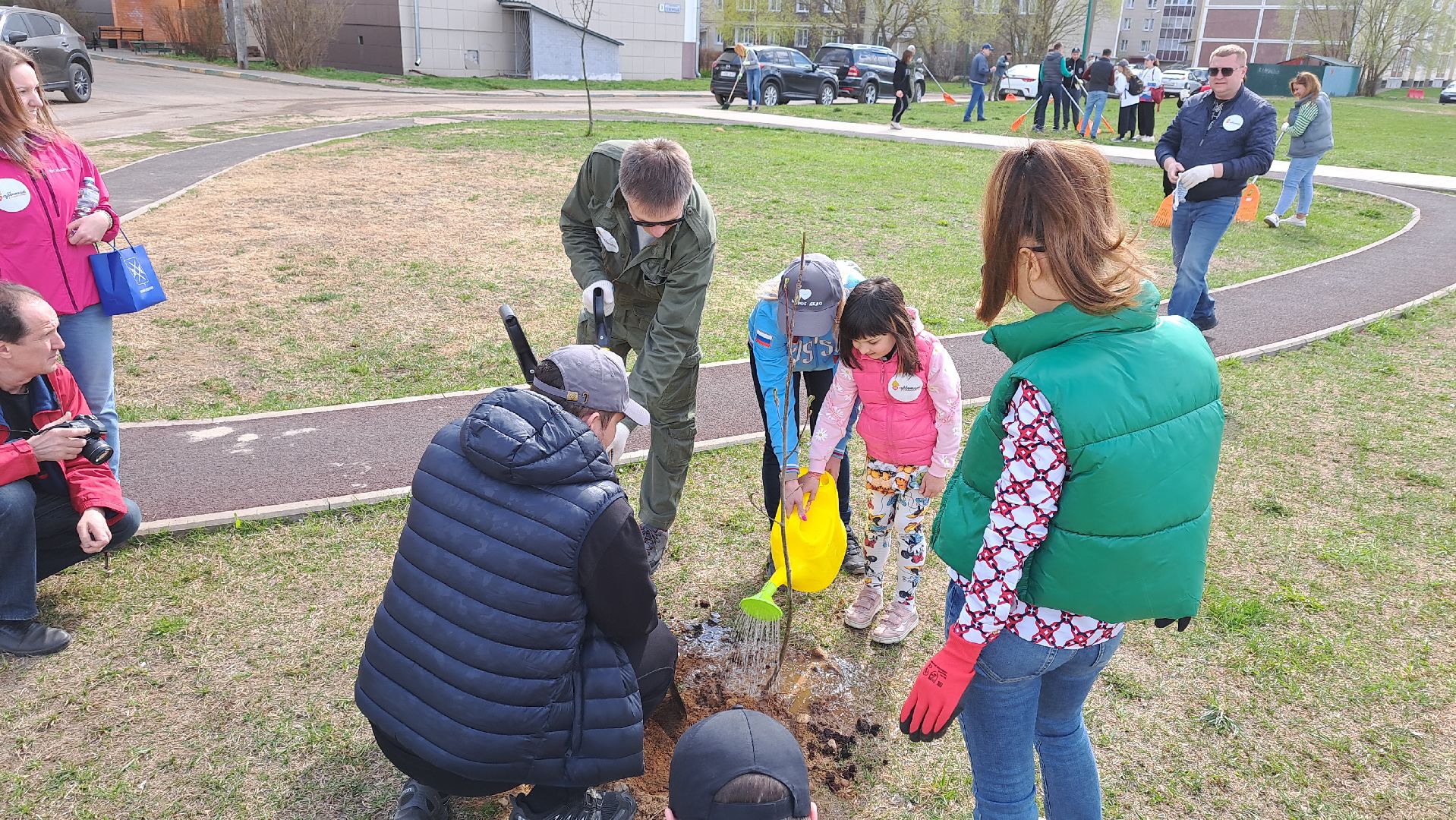 Рузский городской округ, благоустройство, сквер, парк, субботник, месячник благоустройства, уборка территорий