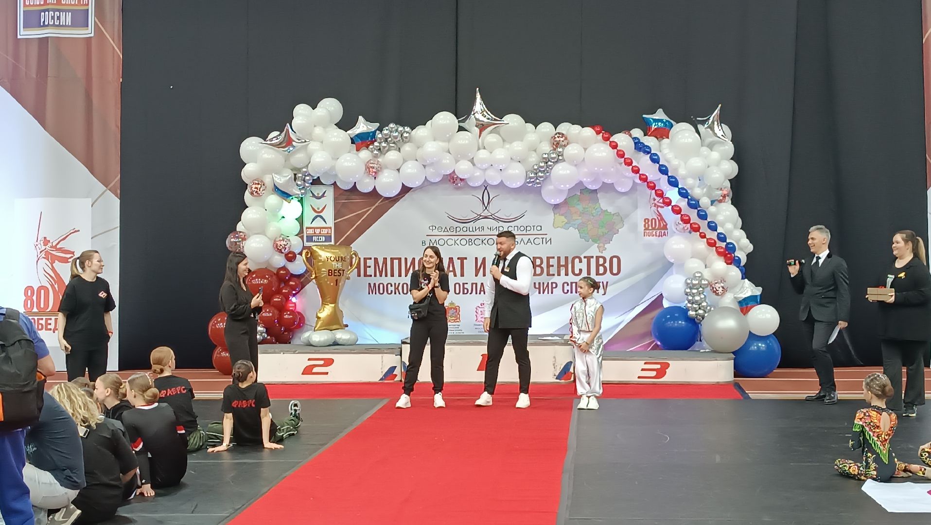 Спорт, чирлидинг, соревнование, чемпионат,