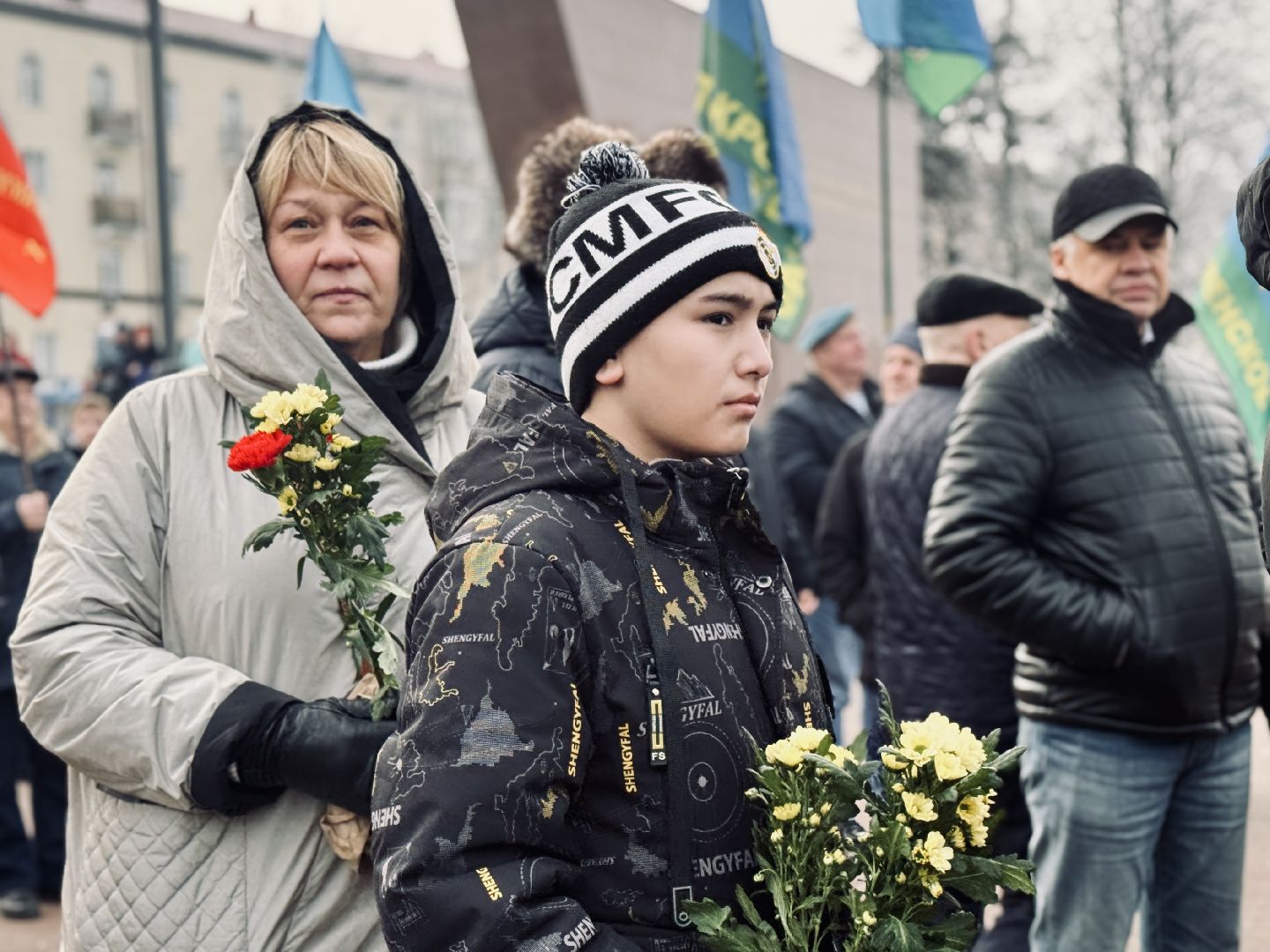 раменское, площадь победы, год защитника отечества, митинг, память,