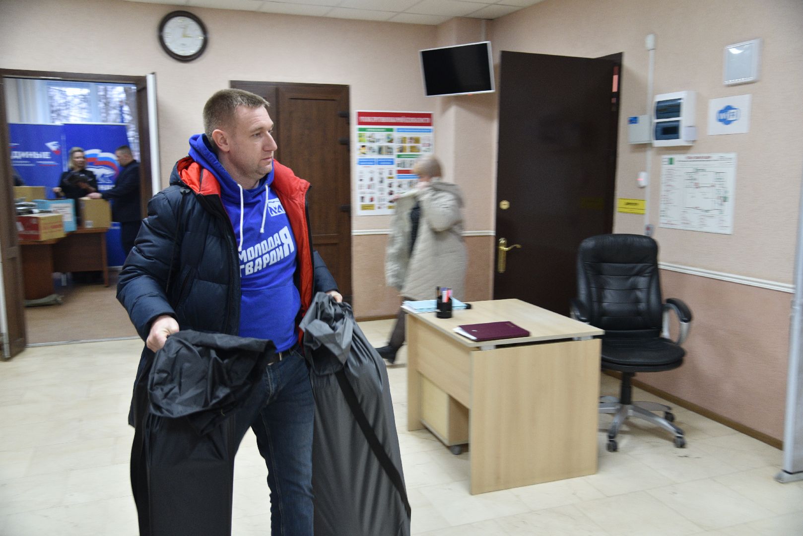 лотошино, лотошинский цдк, гуманитарка, помощь фронту, курская область,