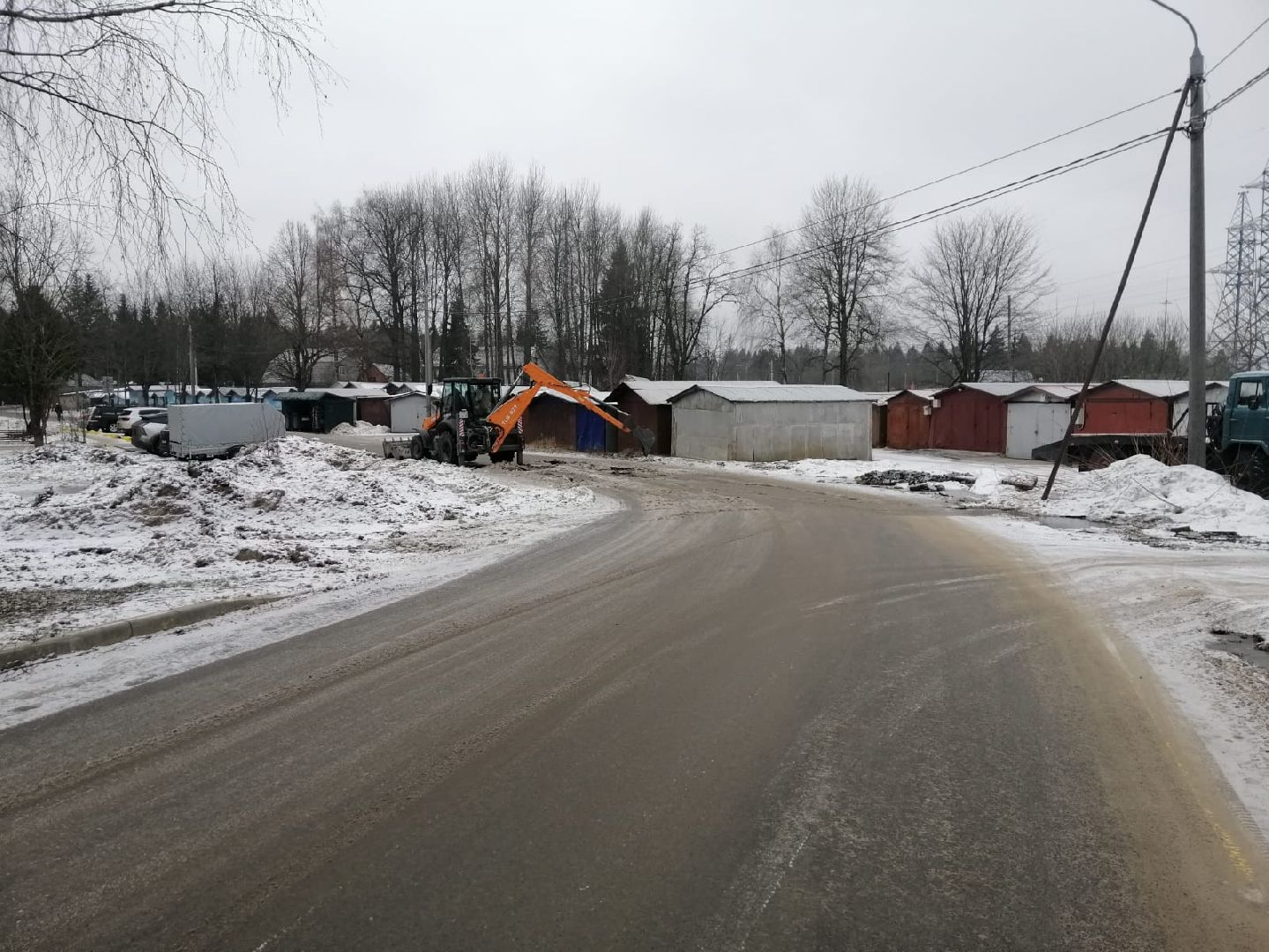 Жкх, благоустройство, Дорога, трактор, городской округ восход, вертикалки,