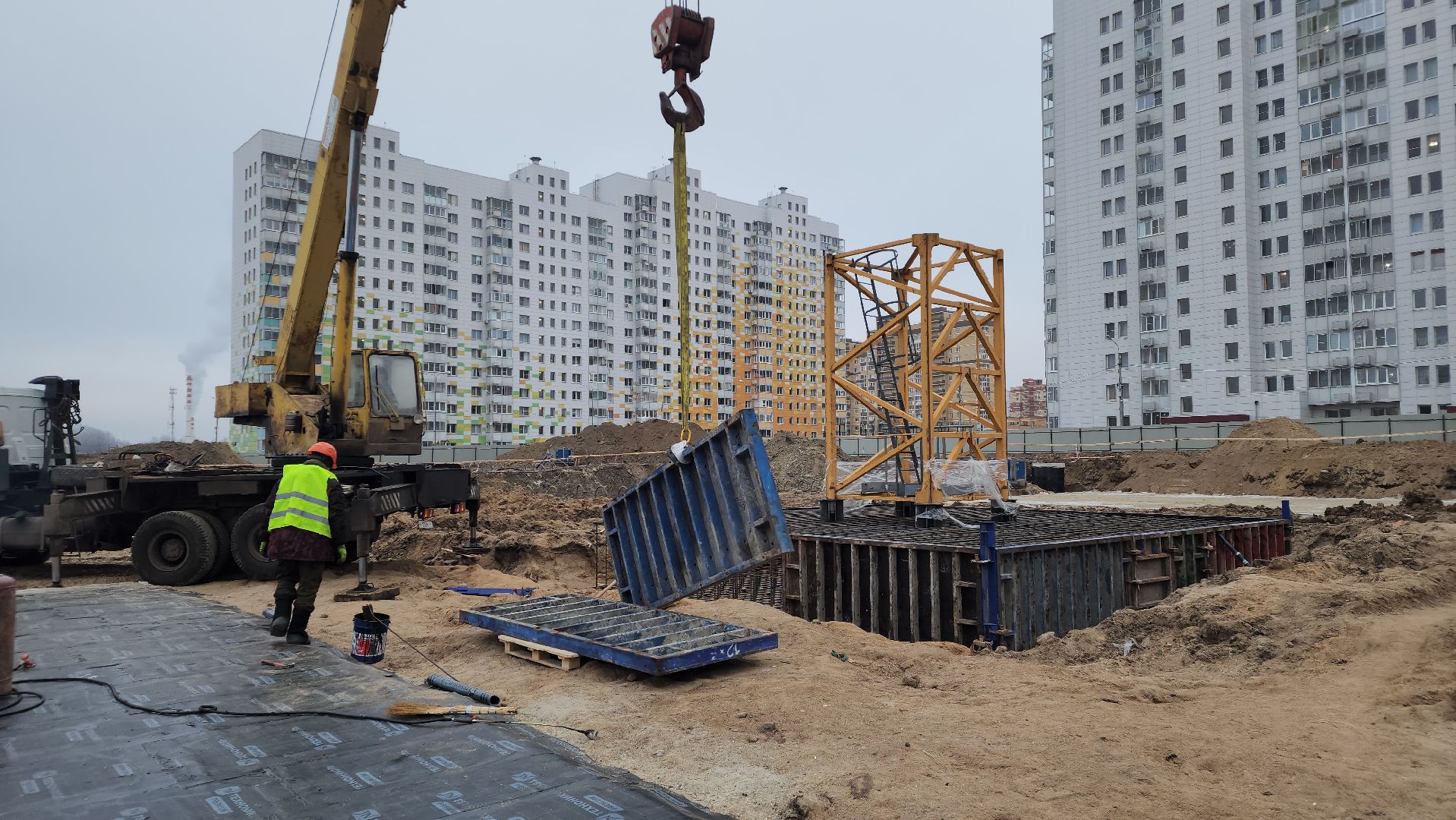 строительство, образование, строительство школ, Лосино-Петровский, вертикалки,