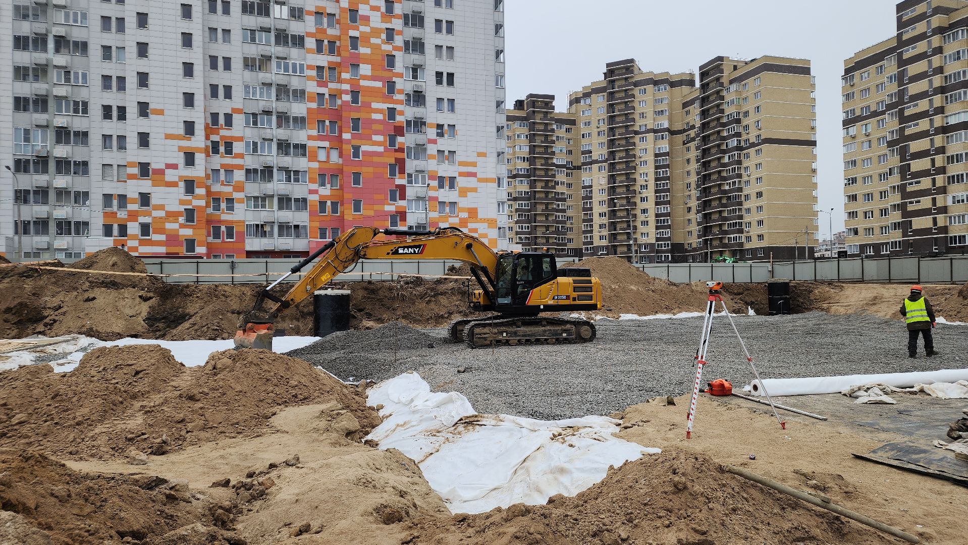 строительство, образование, строительство школ, Лосино-Петровский, вертикалки,