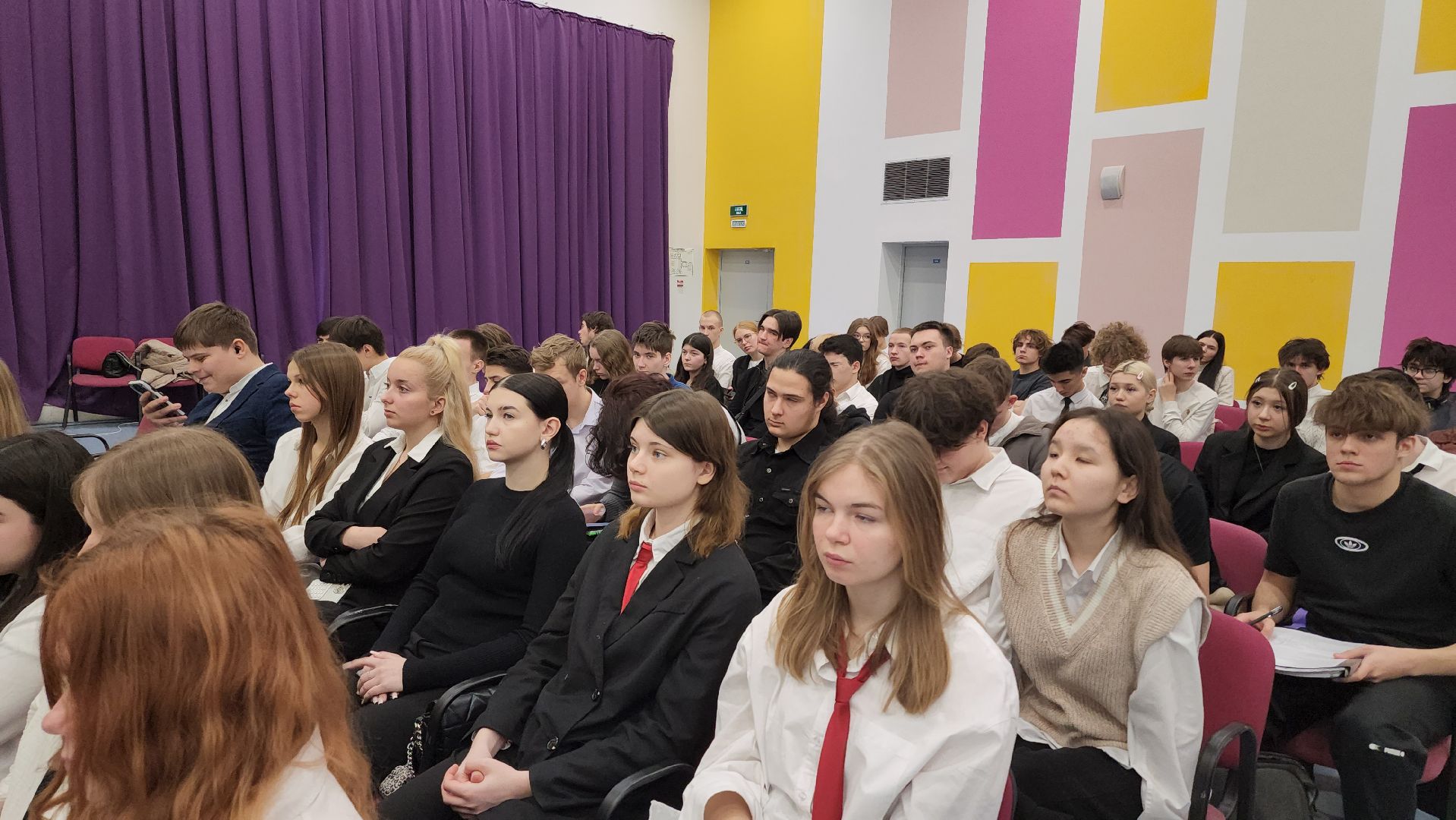 открытый урок, предприниматели, балашиха, школьники,