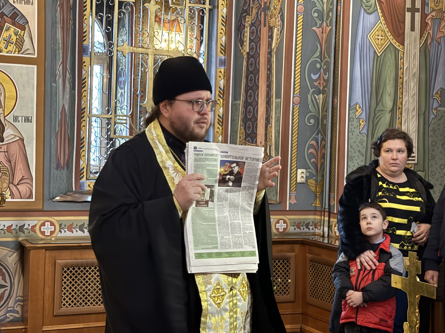 семьи мобилизованных, успенский храм,Глава муниципалитета, СВО,Своих не бросаем,