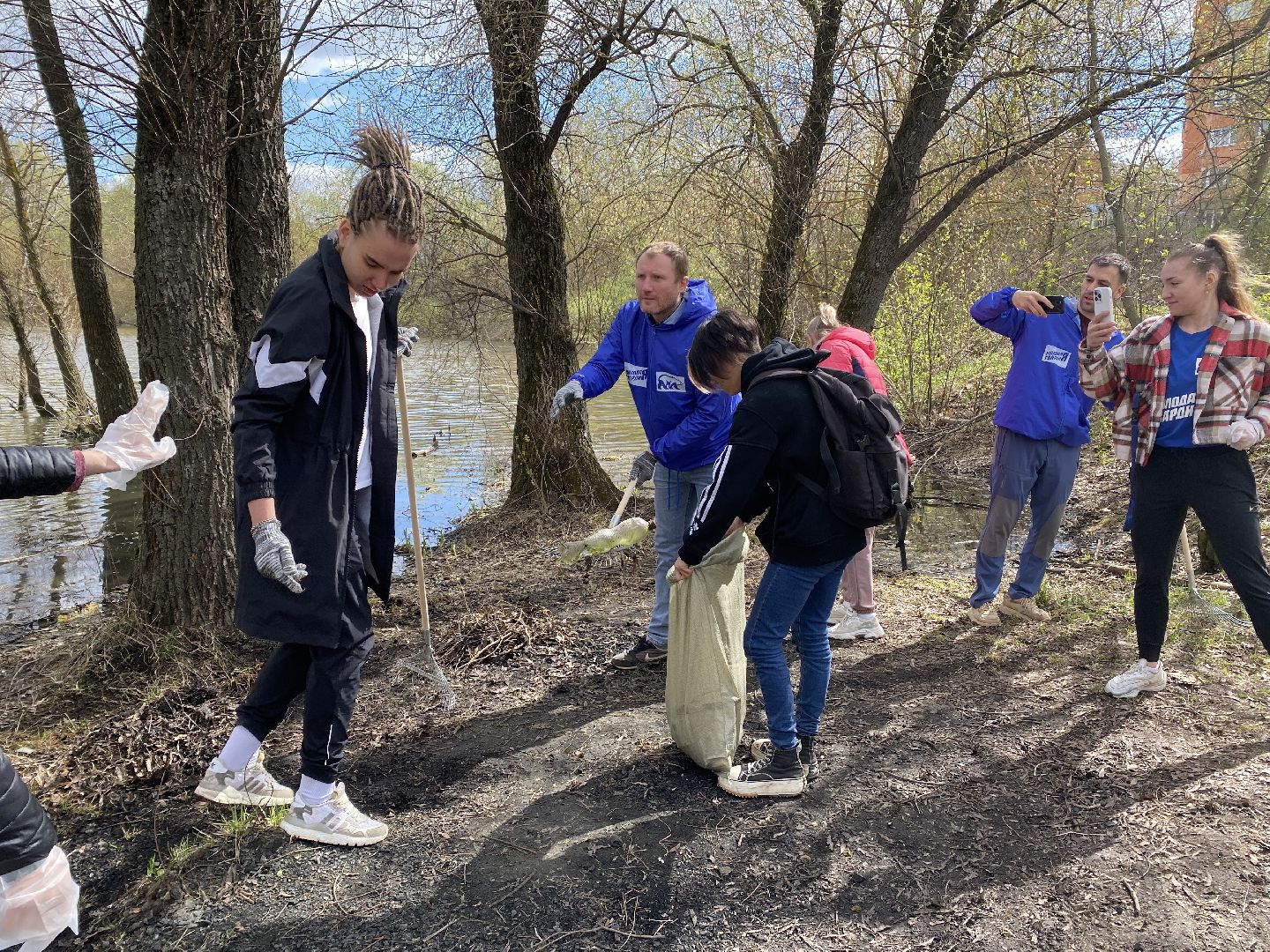 Чехов, молодая гвардия, благоустройство, субботник, мусор