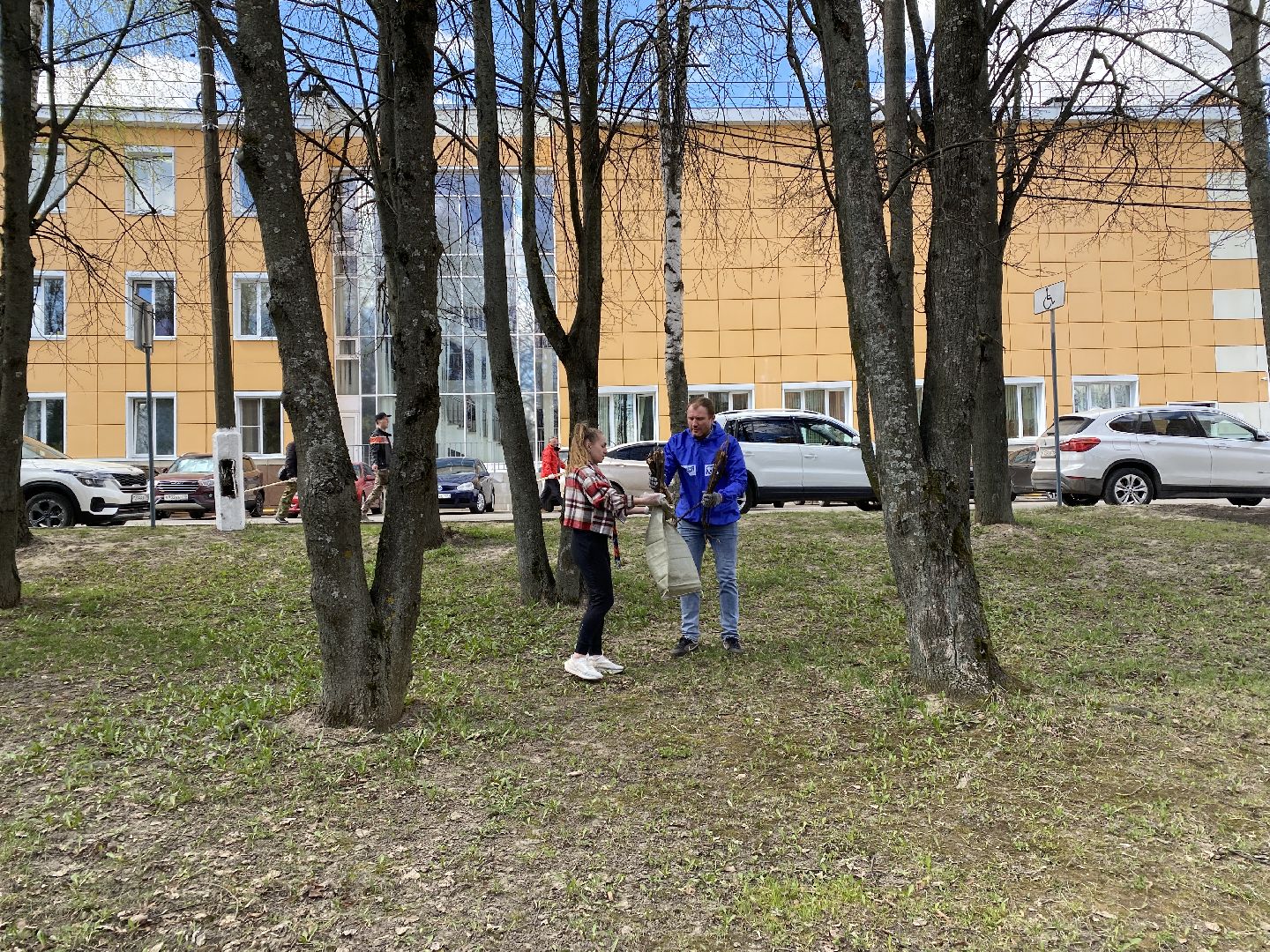 Чехов, молодая гвардия, благоустройство, субботник, мусор