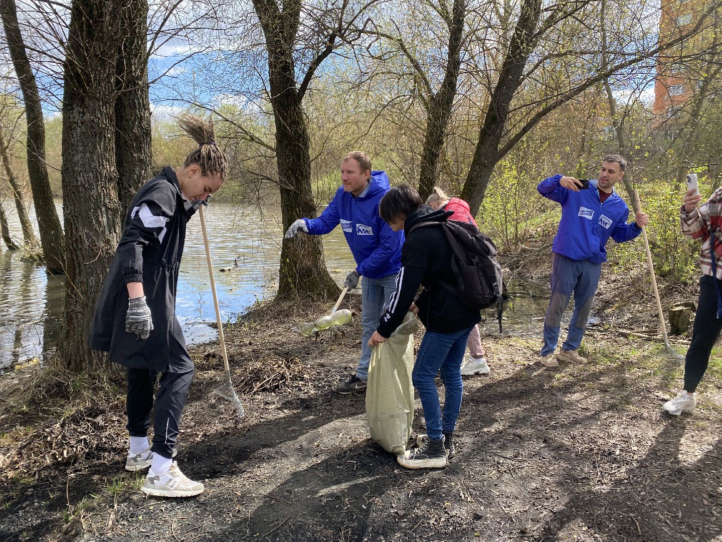 Чехов, молодая гвардия, благоустройство, субботник, мусор