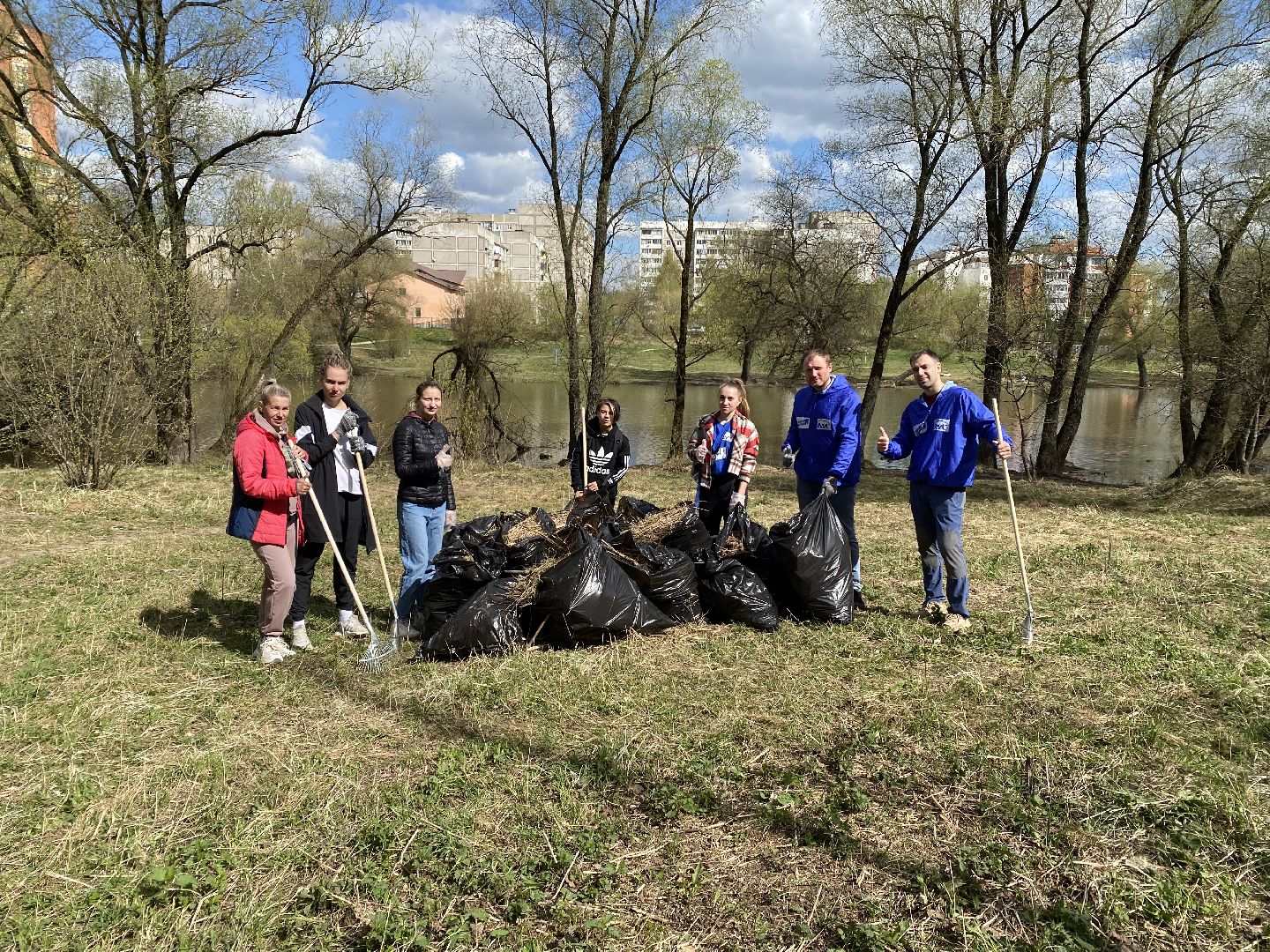 Чехов, молодая гвардия, благоустройство, субботник, мусор