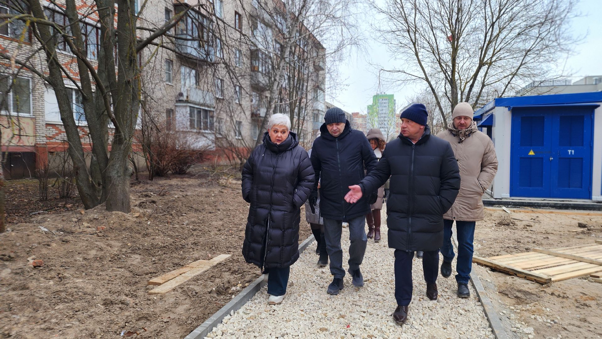 благоустройство, благоустройство дворов, Лосино-Петровский, вертикалки,