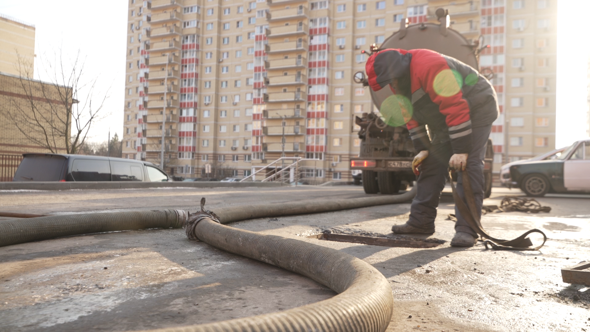 ливневка, коммунальные службы Власиха, вертикалки, ливневая канализация, засор канализации,
