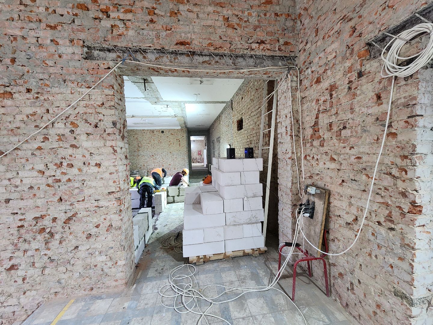 Чехов, улица Чехова 28, Чеховская детская школа искусств, капитальный ремонт, капремонт, обновление, реконструкция, внутренние перегородки, строительство, госпрограмма московской области, вертикалки,