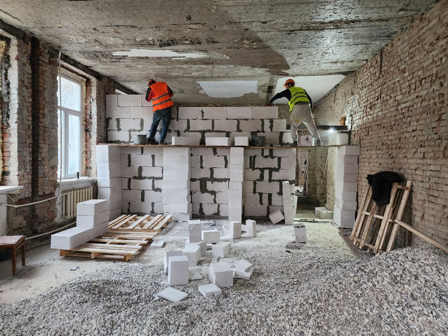 Чехов, улица Чехова 28, Чеховская детская школа искусств, капитальный ремонт, капремонт, обновление, реконструкция, внутренние перегородки, строительство, госпрограмма московской области, вертикалки,