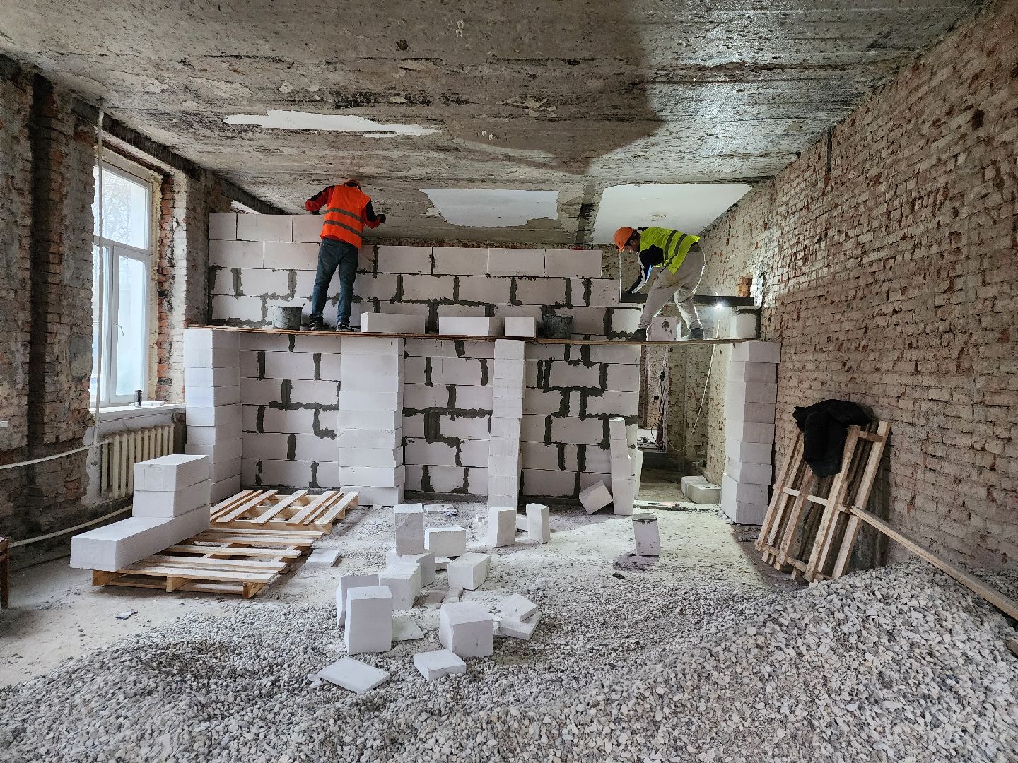 Чехов, улица Чехова 28, Чеховская детская школа искусств, капитальный ремонт, капремонт, обновление, реконструкция, внутренние перегородки, строительство, госпрограмма московской области, вертикалки,