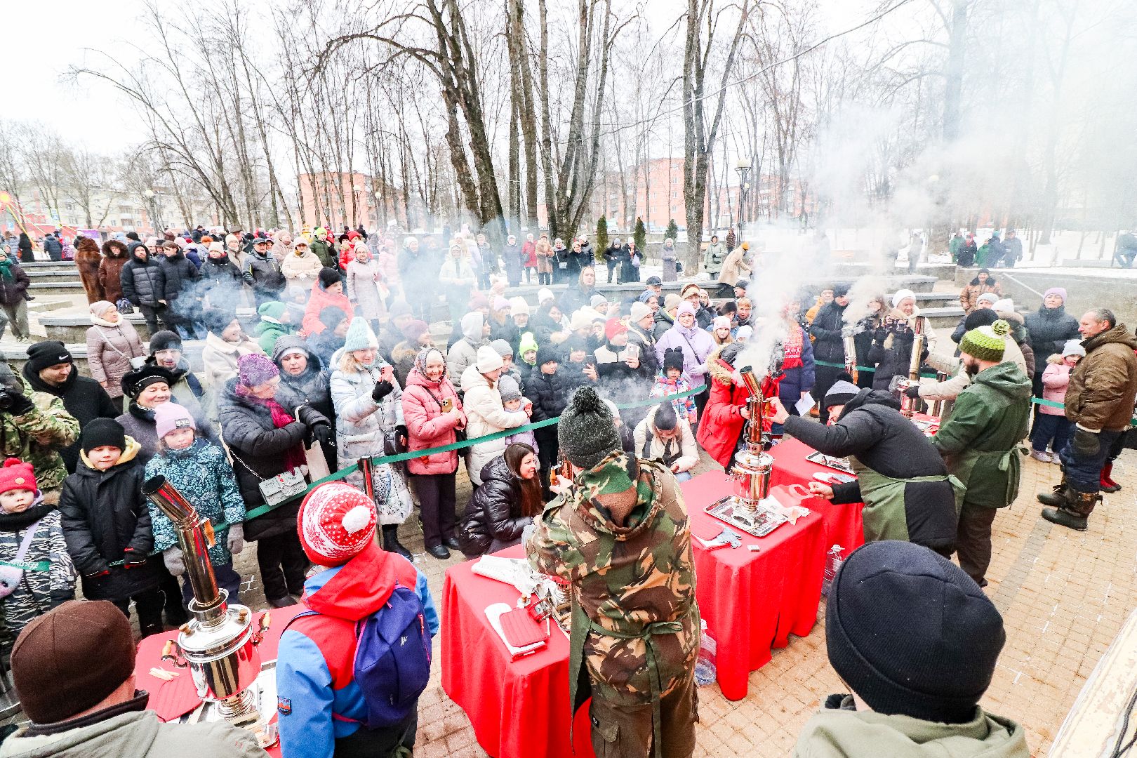 Клин, общество, культура, зима в подмосковье, фестивали, самовары, вертикалки,