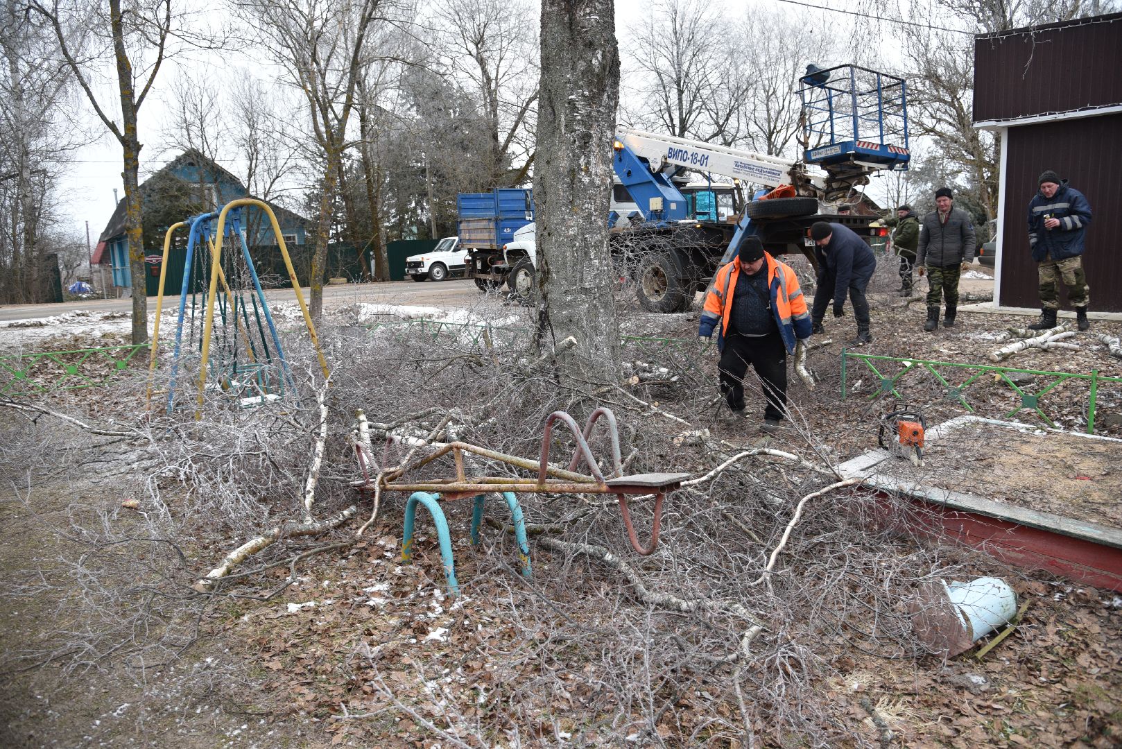 лотошино, добродел, обращение жителей, благоустройство, спил деревьев,