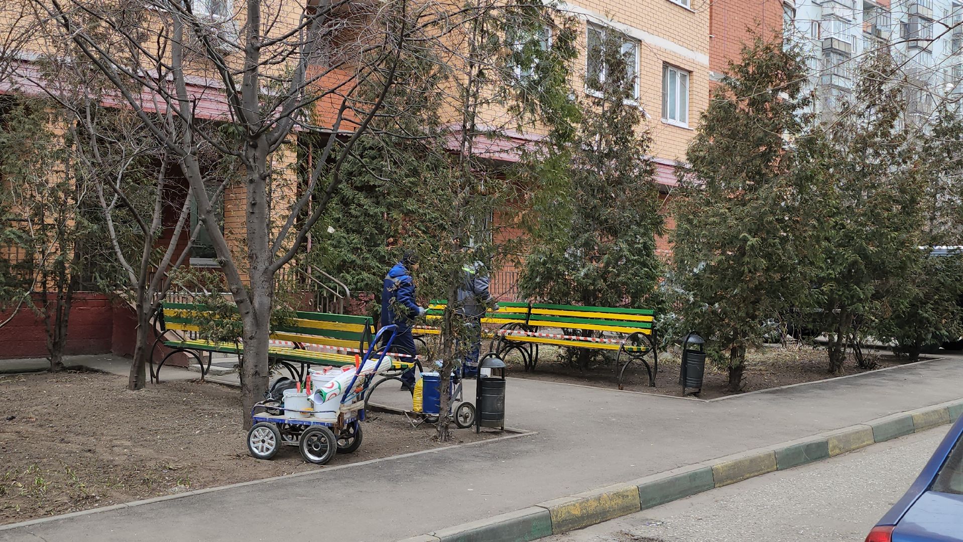 люберцы, управляющая компания, многоквартирные дома, уборка, покраска лавочек, вертикалки,