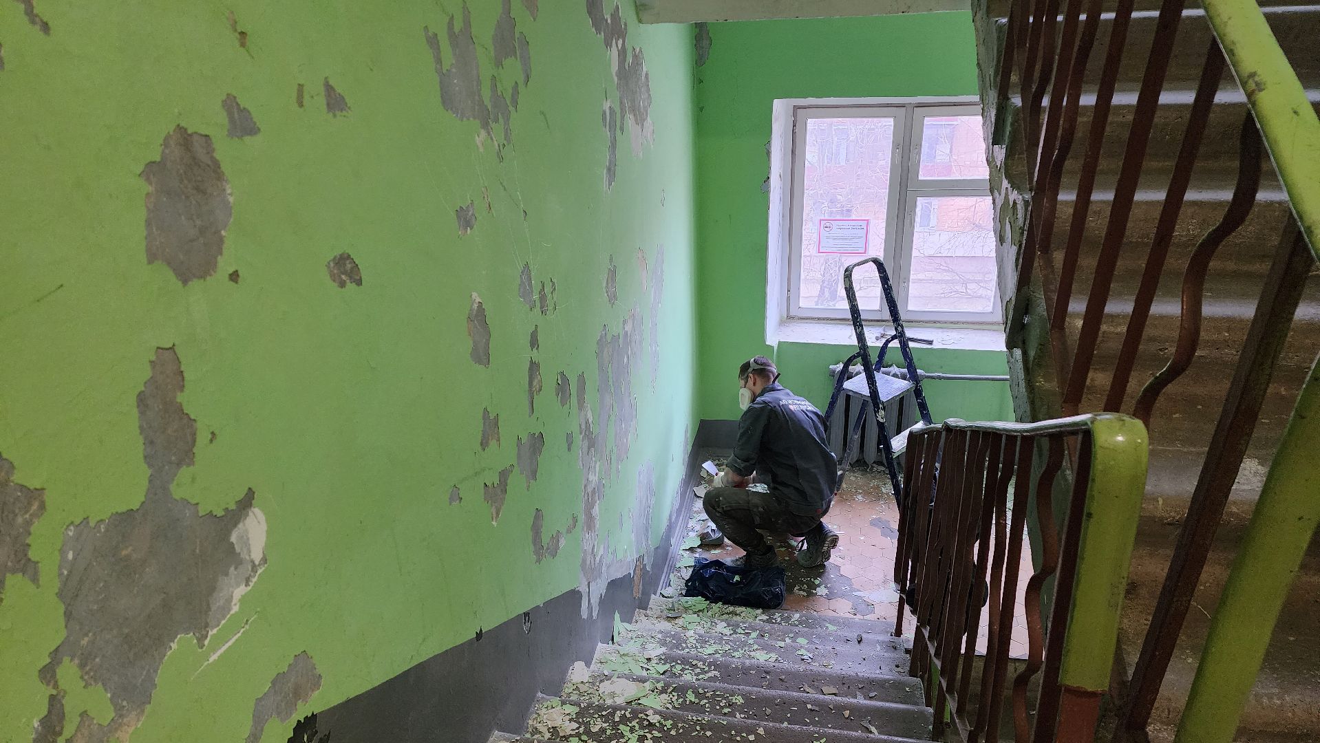 ремонт подъезда, жкх, истра, вертикалки,