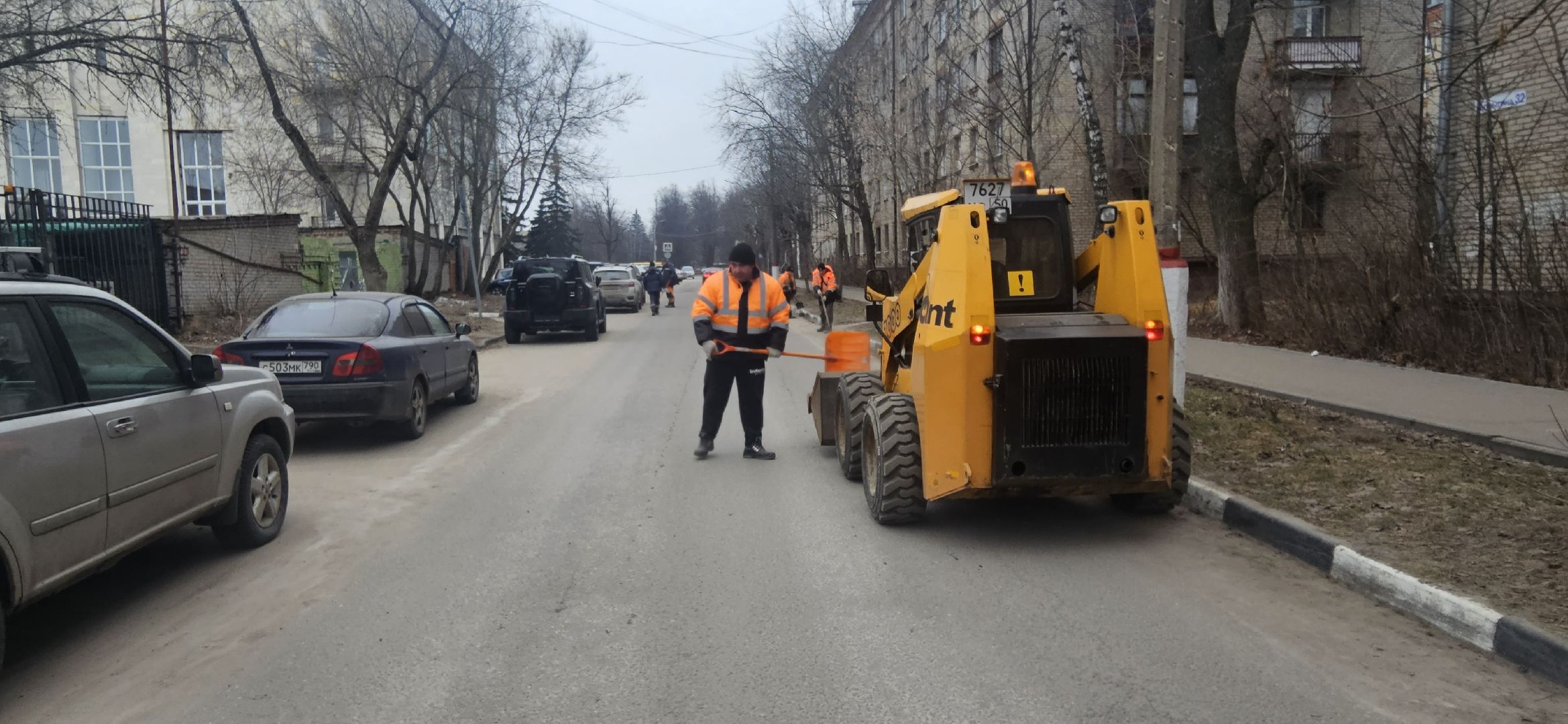 уборка, жуковский, вертикалка, улицы,