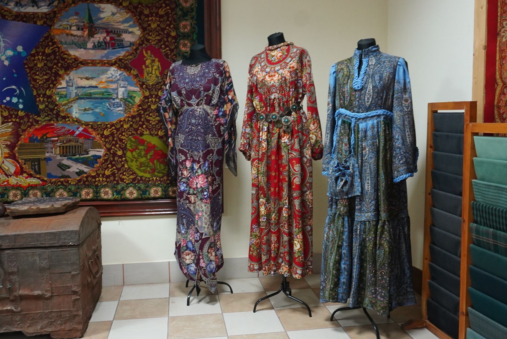 павловский посад, вертикалки, музей, платки,