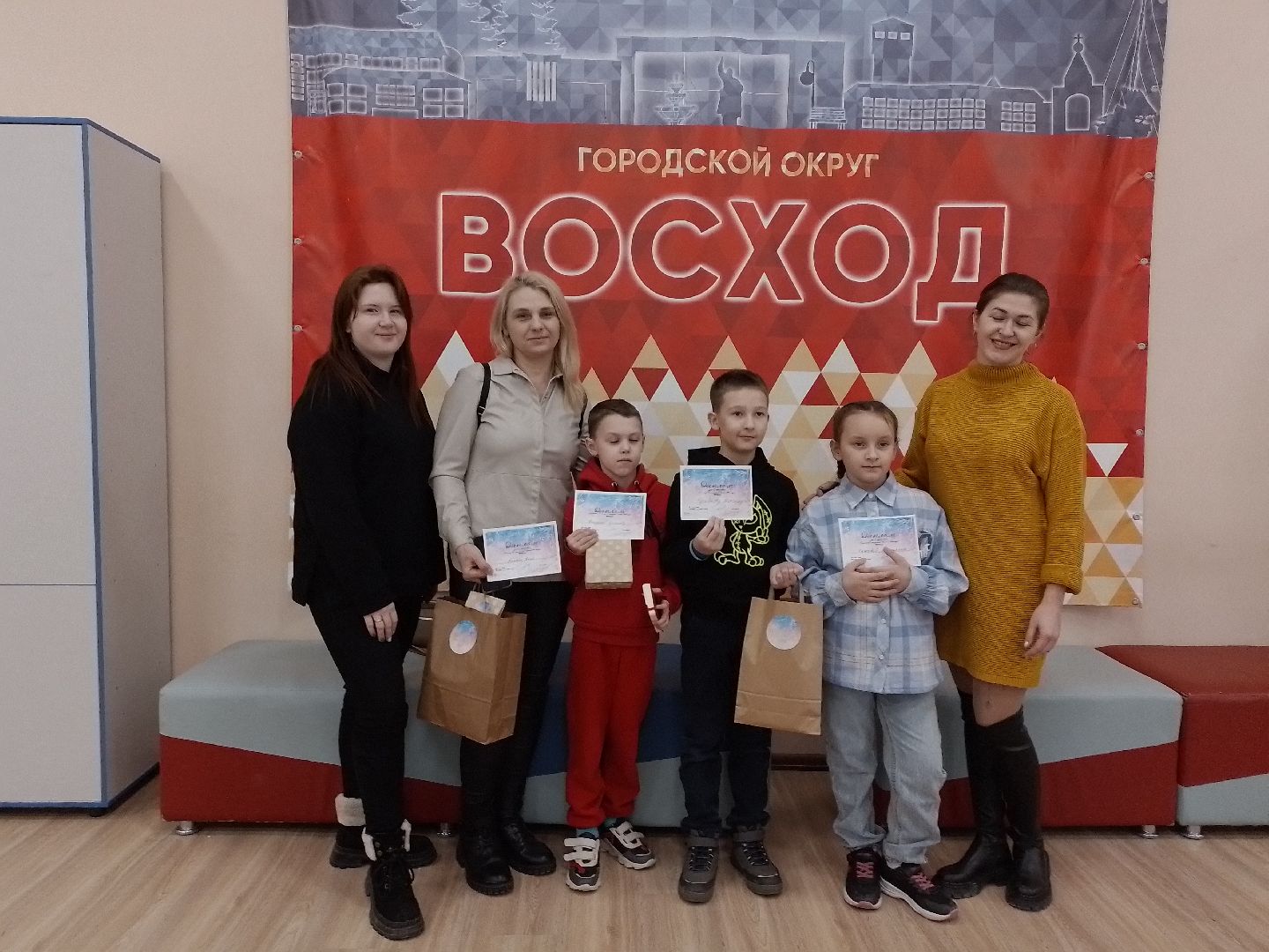 зима в восходе, конкурс, рисунок, дети, вертикалки, городской округ восход,