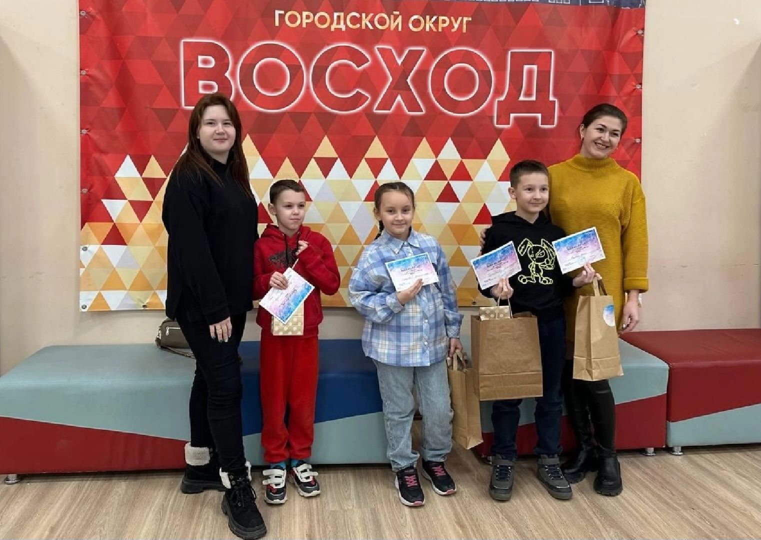 зима в восходе, конкурс, рисунок, дети, вертикалки, городской округ восход,