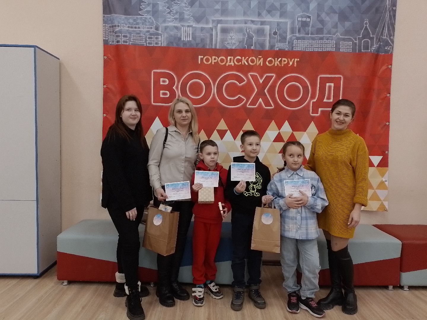 зима в восходе, конкурс, рисунок, дети, вертикалки, городской округ восход,