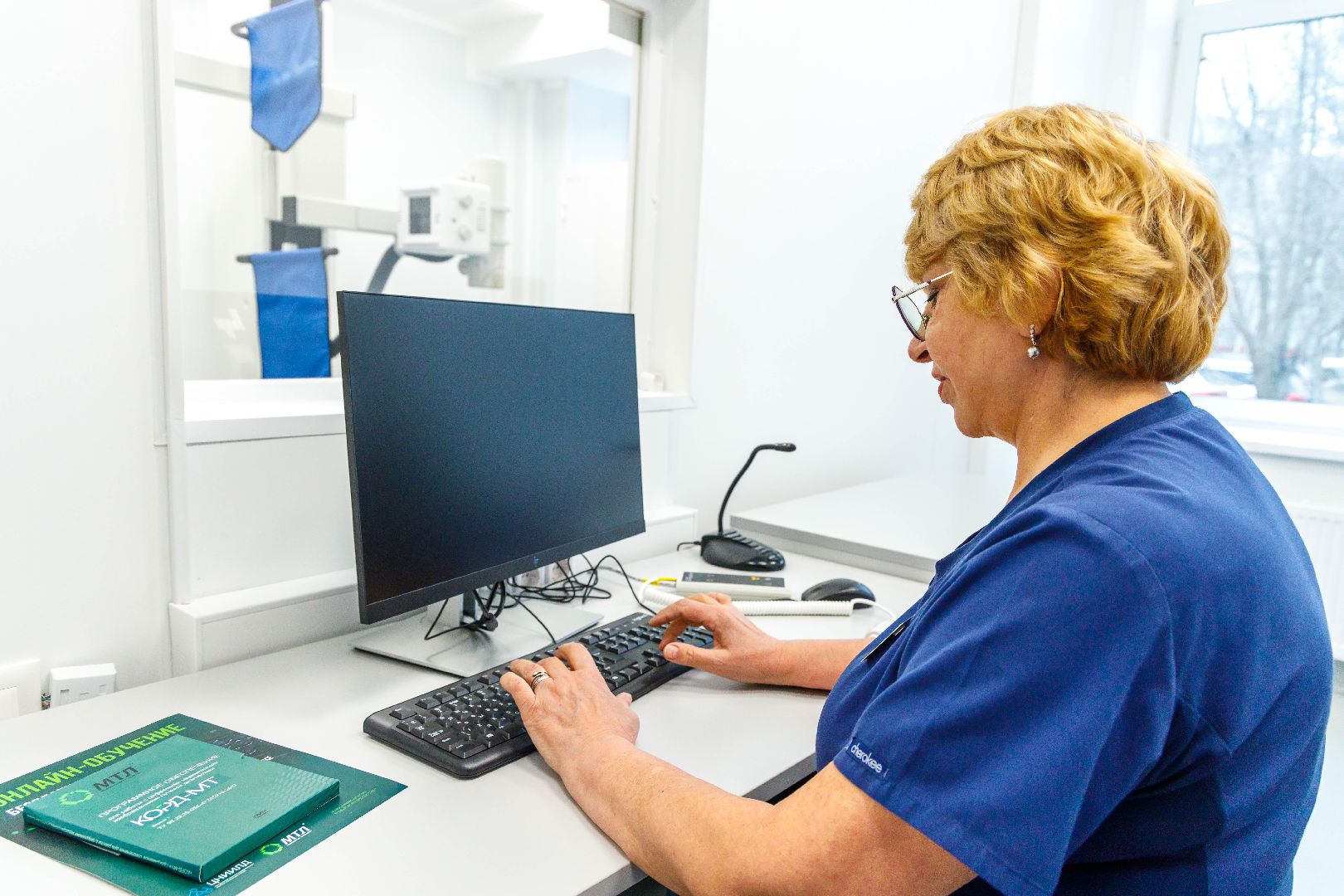 люберецкая областная больница, флюорограф, цифровое оборудование, поликлиника,