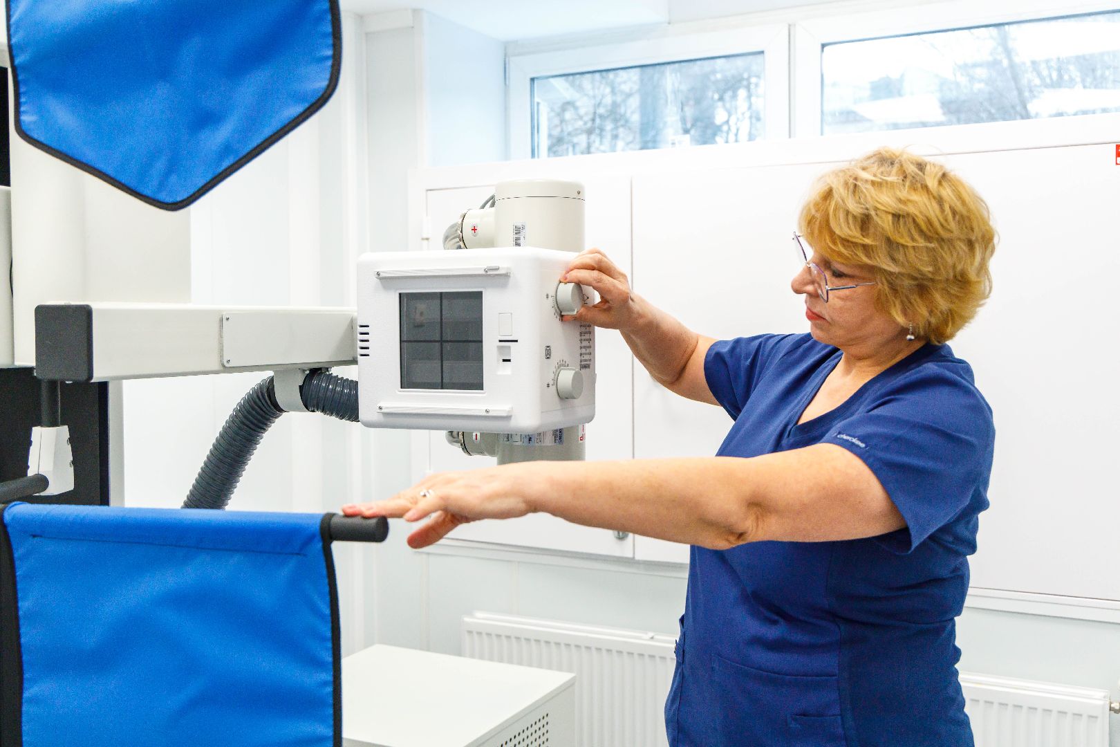 люберецкая областная больница, флюорограф, цифровое оборудование, поликлиника,