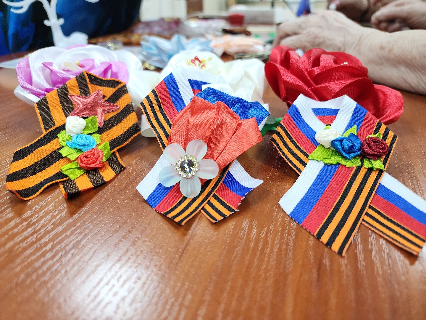 вертикалки, георгиевская лента, орехово-зуевский округ, дрезна, рукоделие,