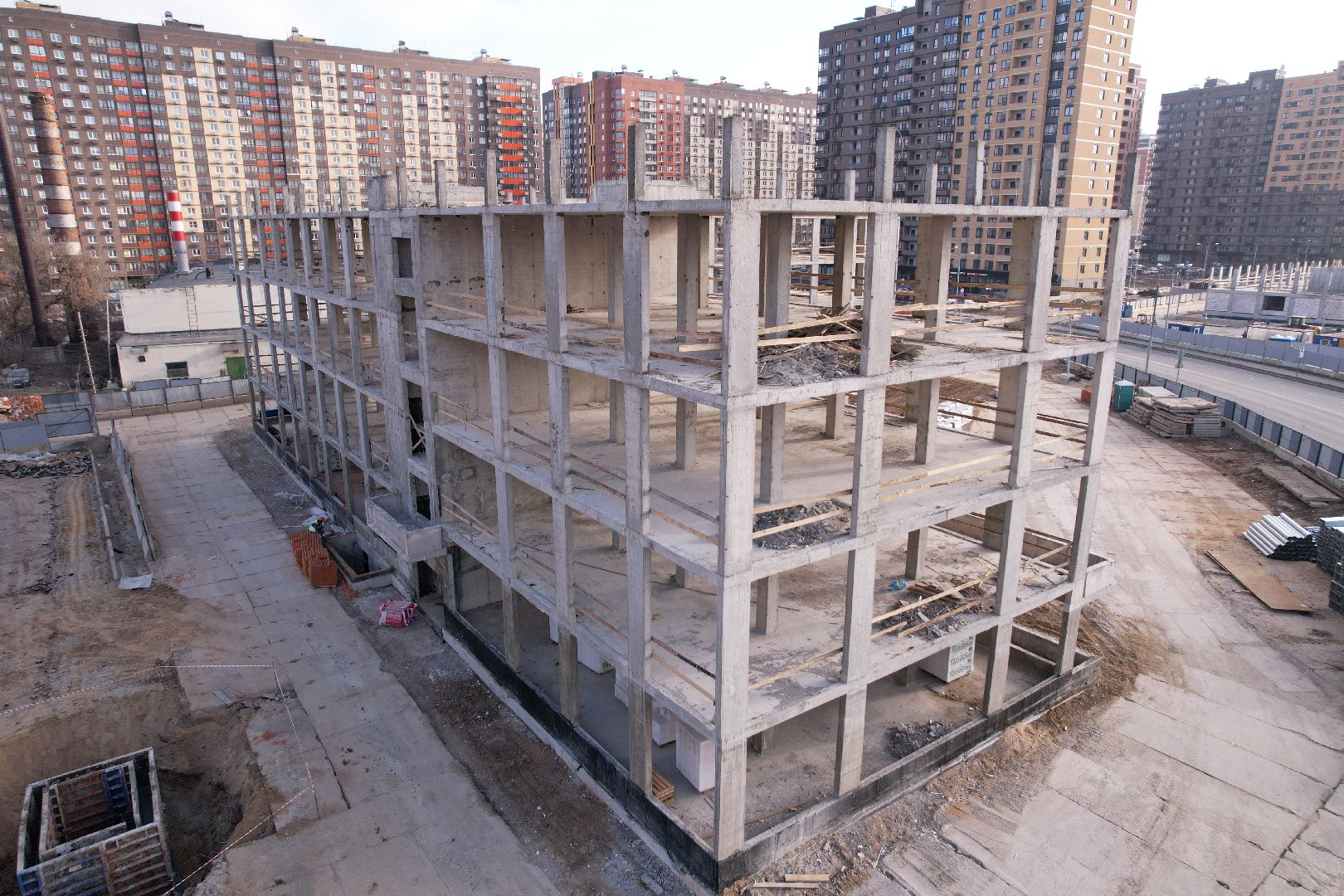 видео с коптера, люберцы, поликлиника, томилино,