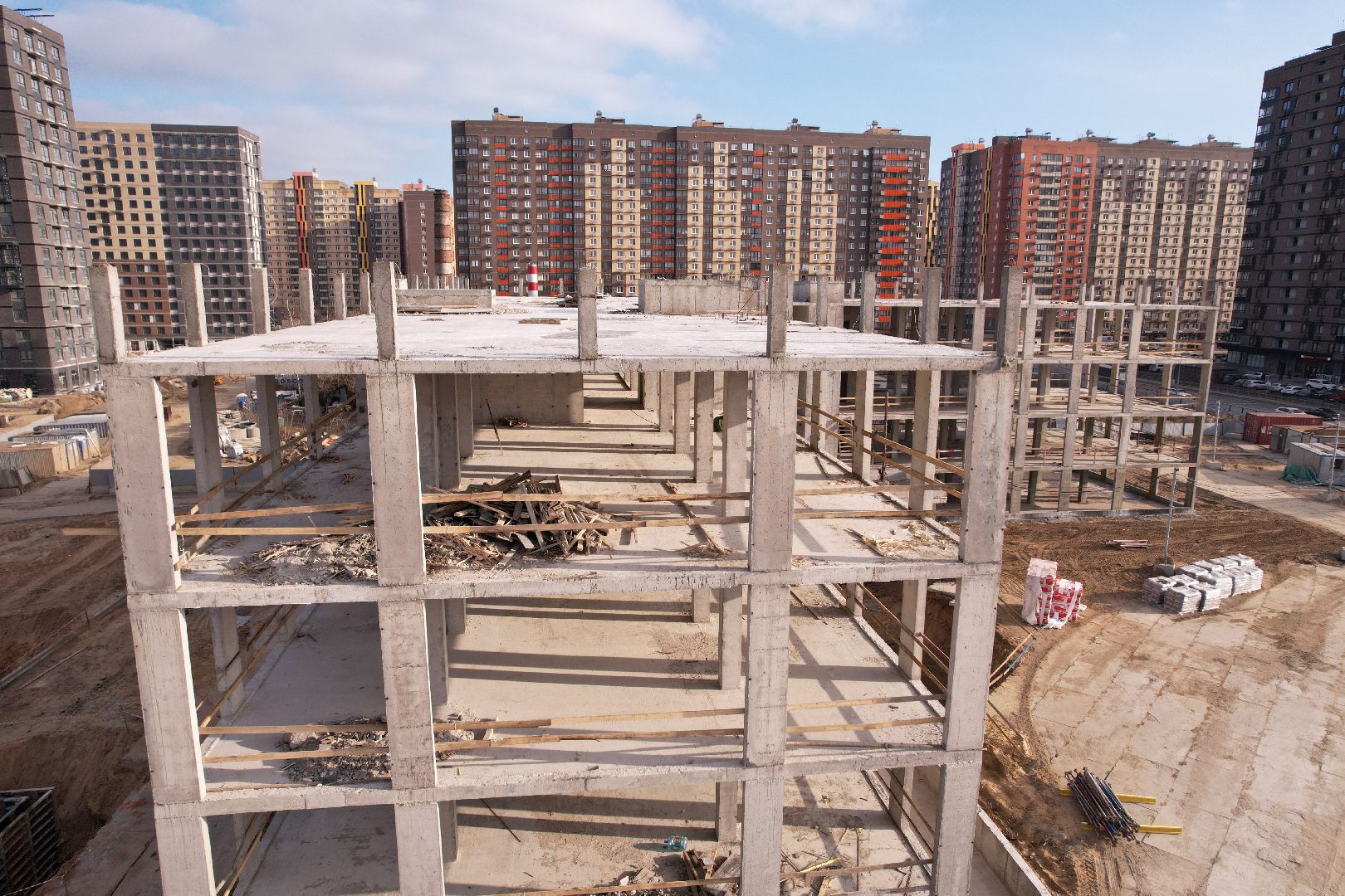 видео с коптера, люберцы, поликлиника, томилино,