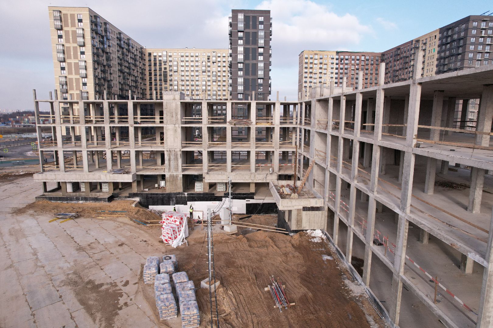 видео с коптера, люберцы, поликлиника, томилино,