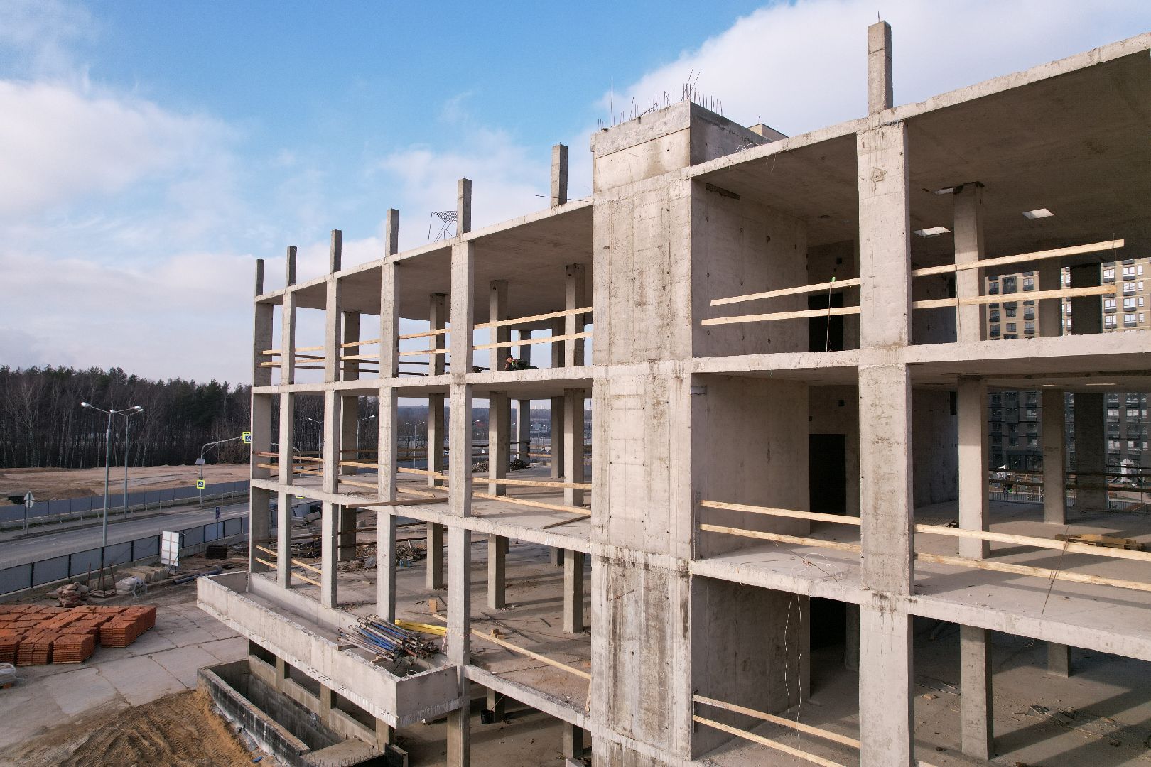 видео с коптера, люберцы, поликлиника, томилино,