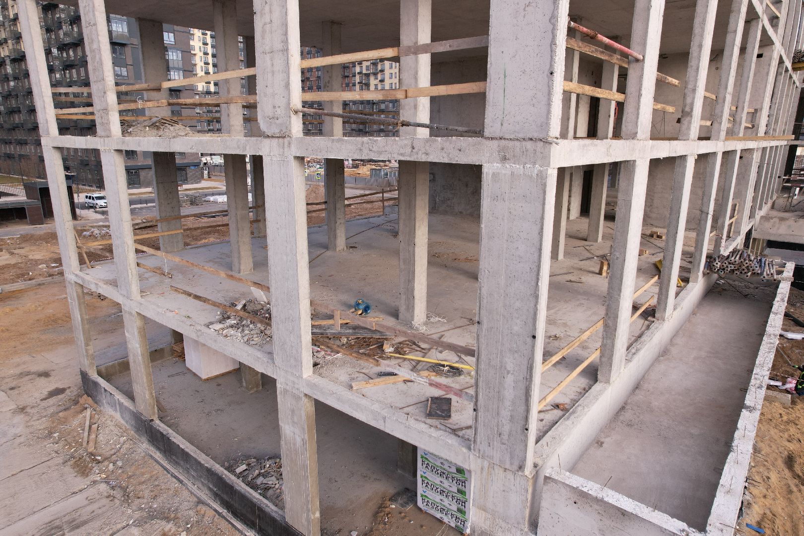 видео с коптера, люберцы, поликлиника, томилино,