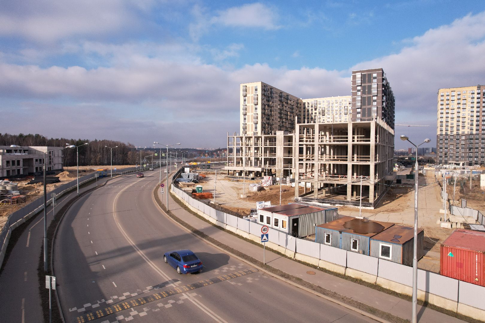 видео с коптера, люберцы, поликлиника, томилино,