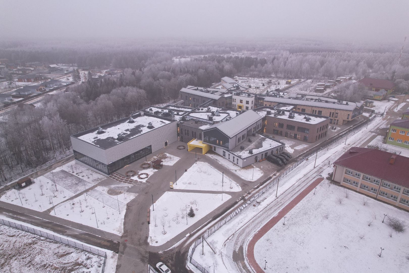 видео с коптера, реабилитация участников сергиев посад,