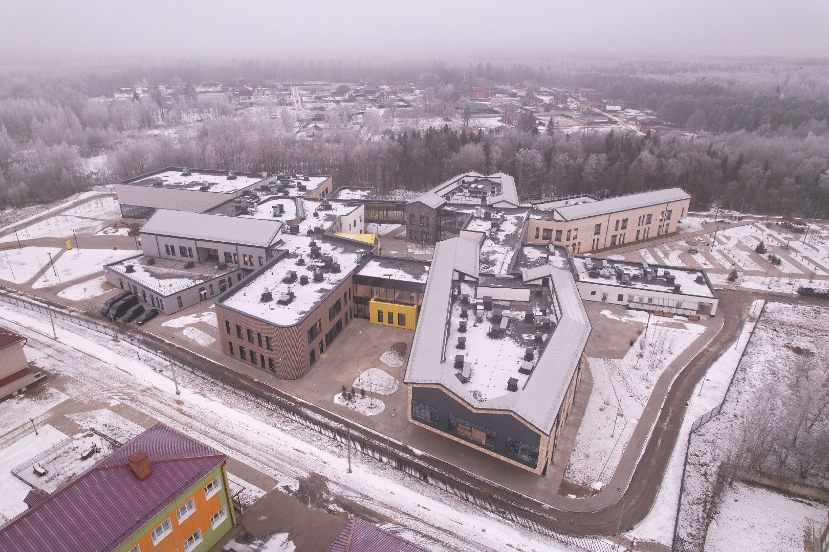 видео с коптера, реабилитация участников сергиев посад,