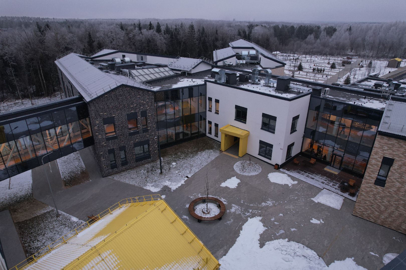 видео с коптера, реабилитация участников сергиев посад,