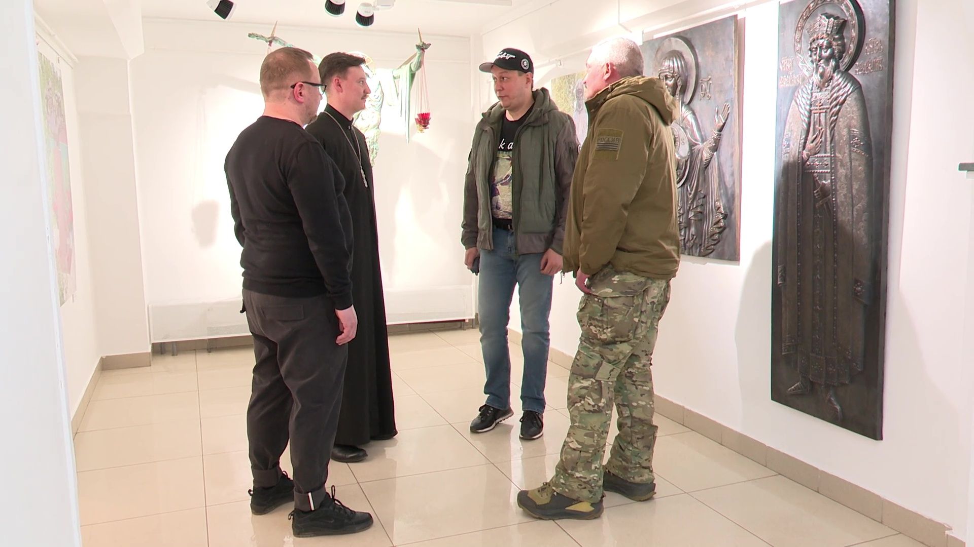 реутов, вертикалки,выставка, музей, скульптуры, виталий казанский,патриарх кирилл,