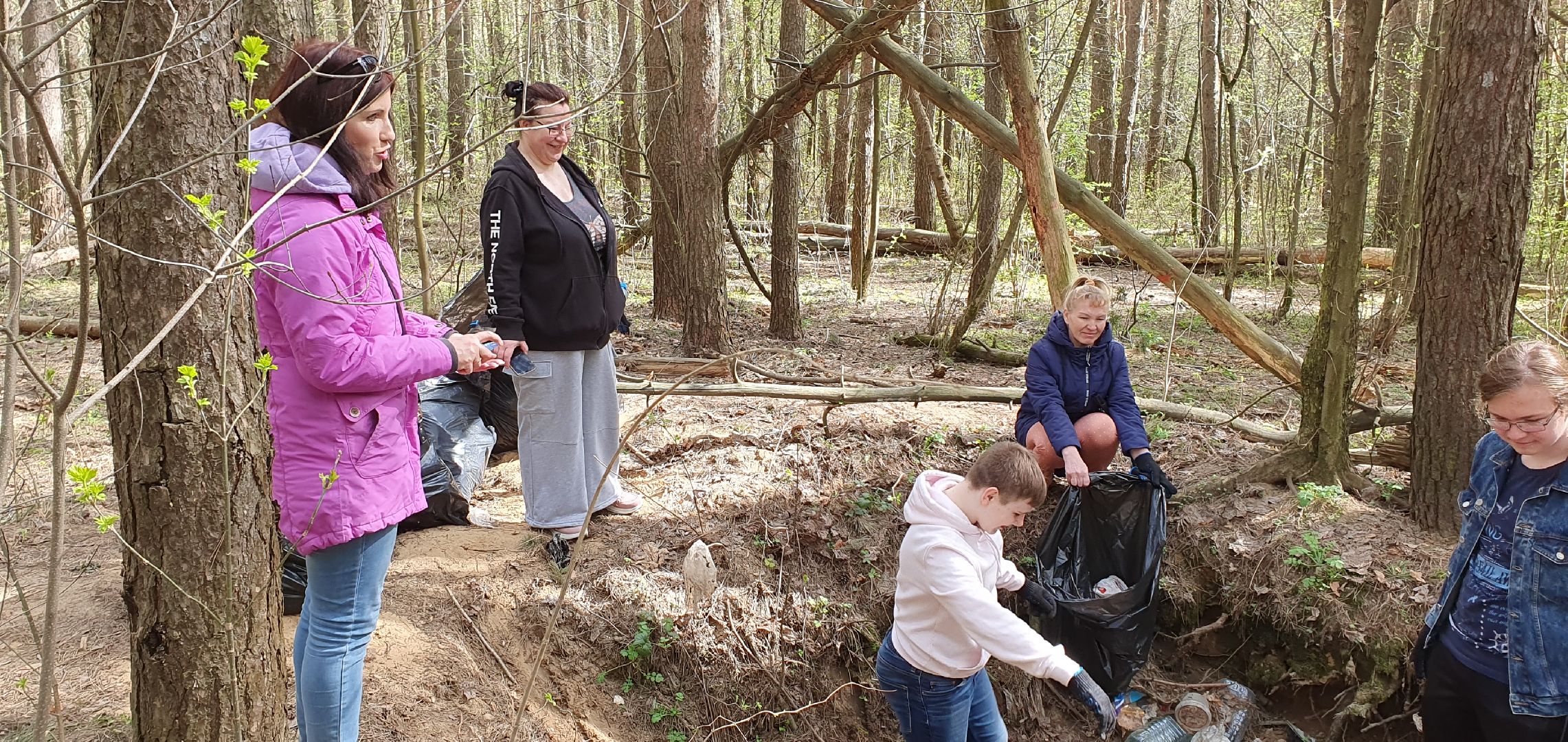 уборка, школьники, субботник, мусор, Котельники