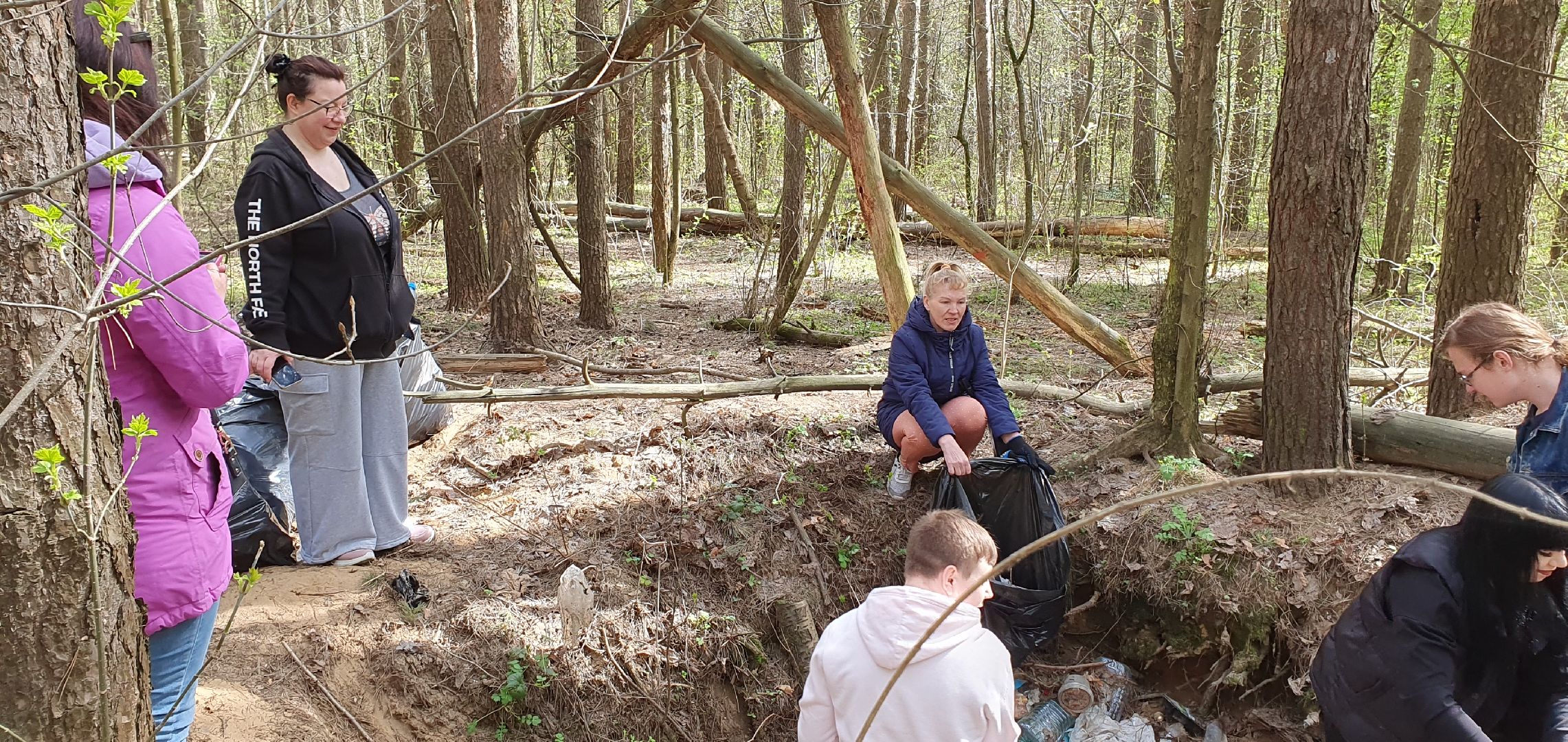 уборка, школьники, субботник, мусор, Котельники