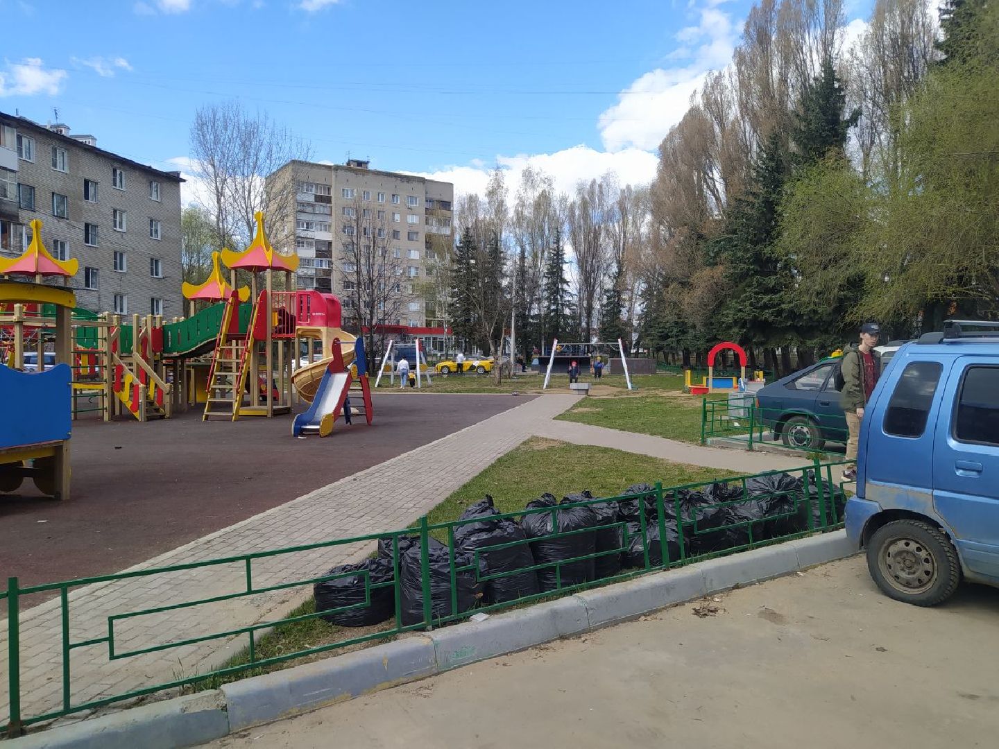 Дедовск, уборка,скейт парк, субботник,