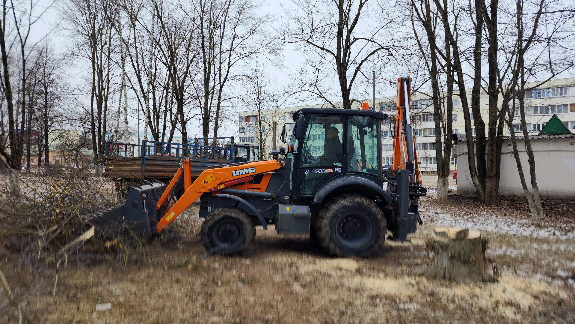 волоколамск, добродел, вырубка деревьев,