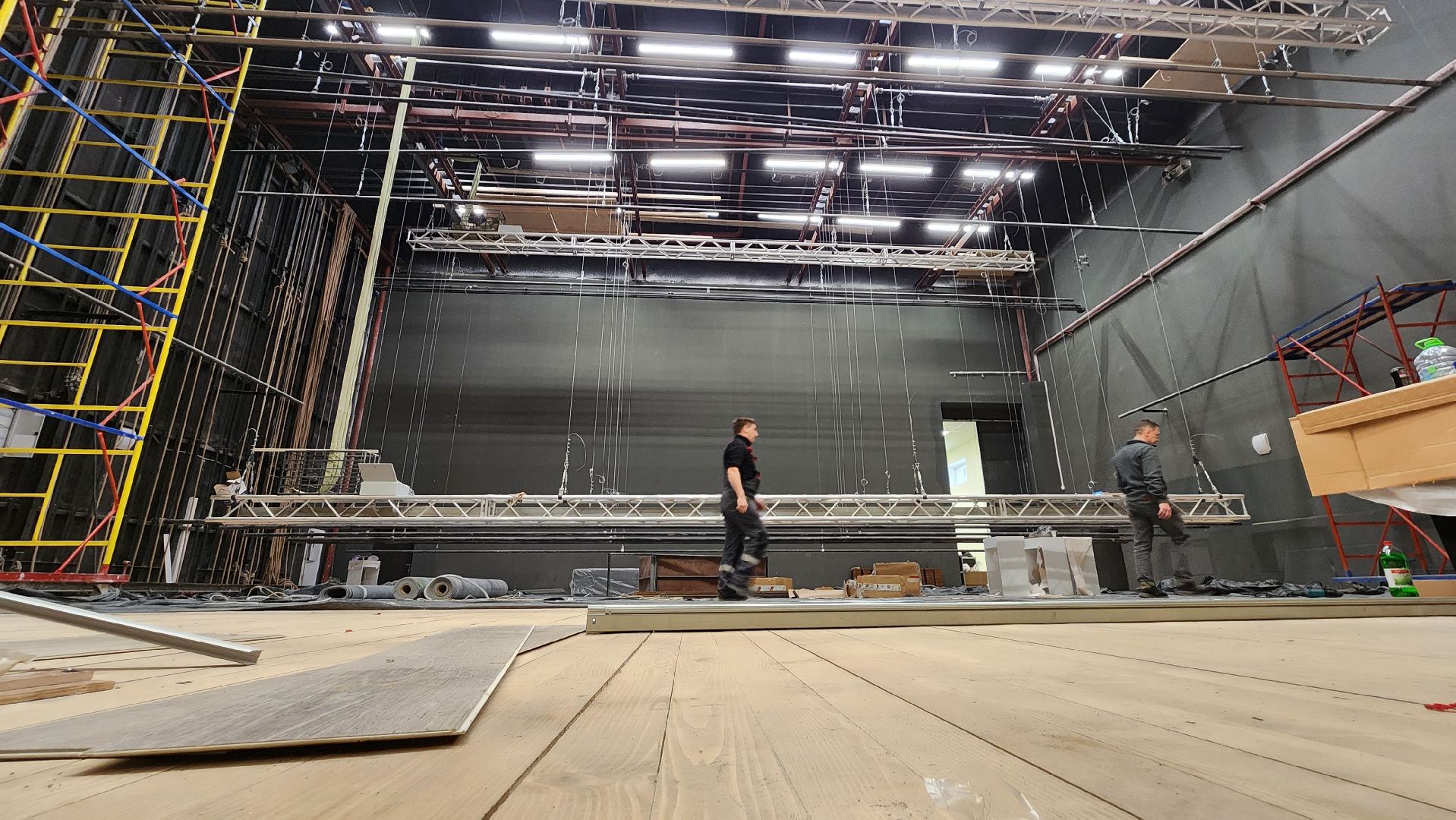 Сцена дк, Протон, Протвино, Строительство,