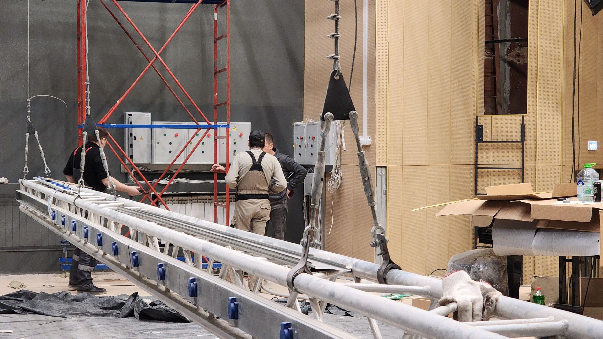 Сцена дк, Протон, Протвино, Строительство,