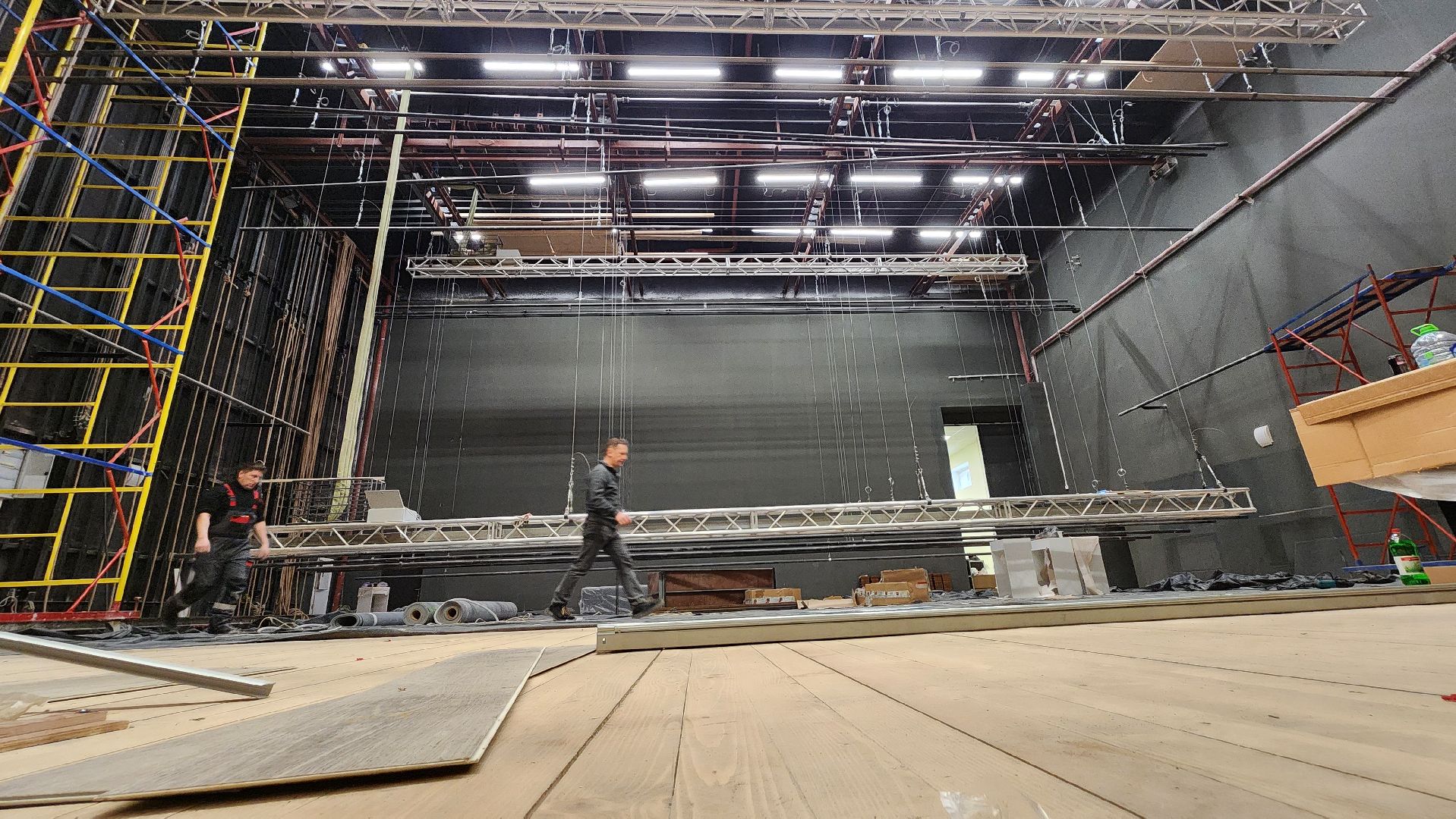 Сцена дк, Протон, Протвино, Строительство,