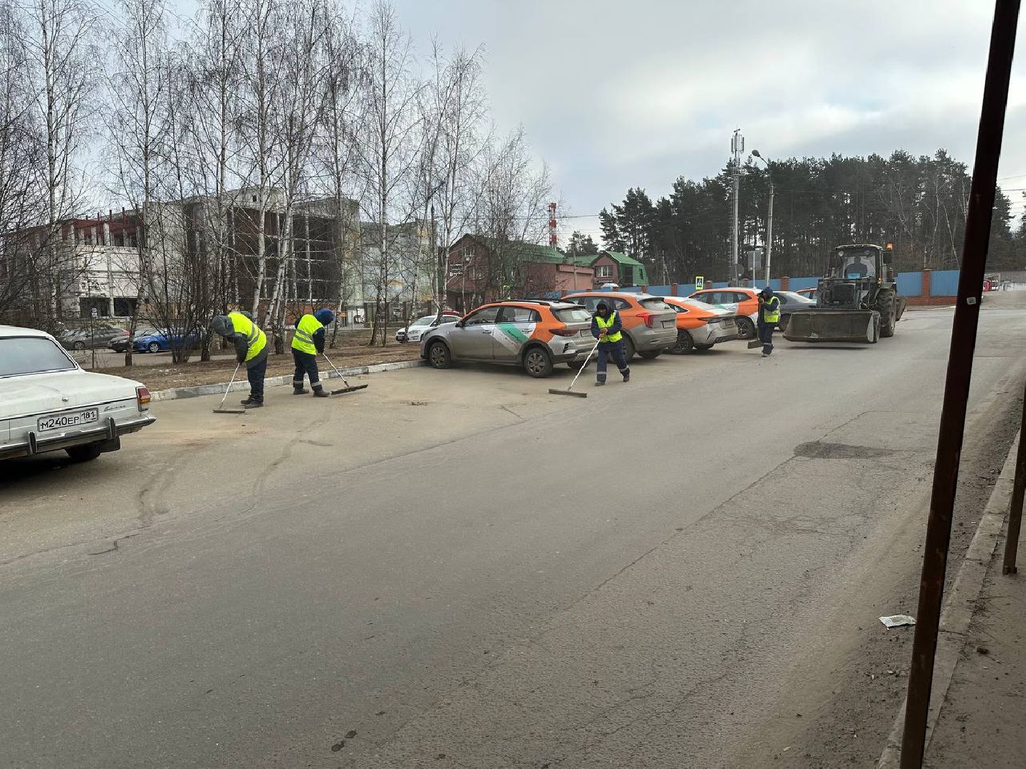 вертикалка, уборка города, домодедово, коммунальщики,