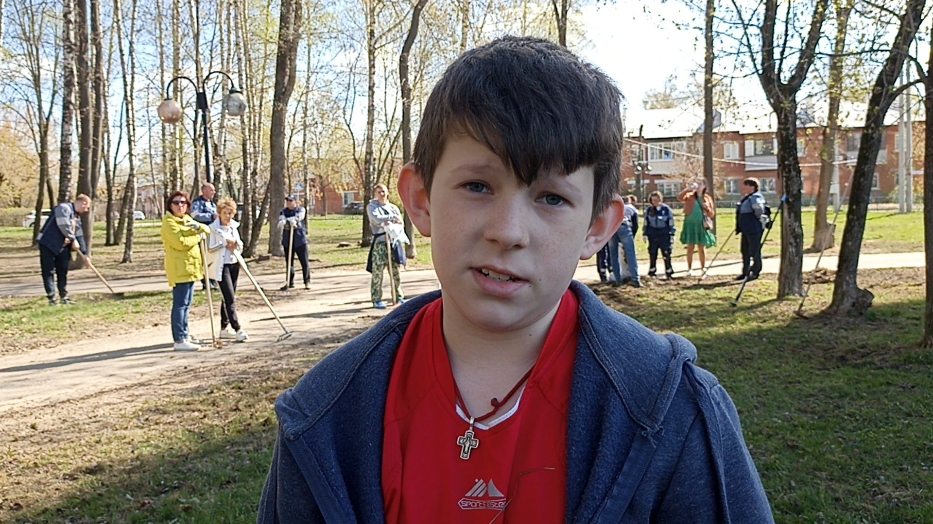 Серпухов, Подмосковье, уборка, субботник, парк